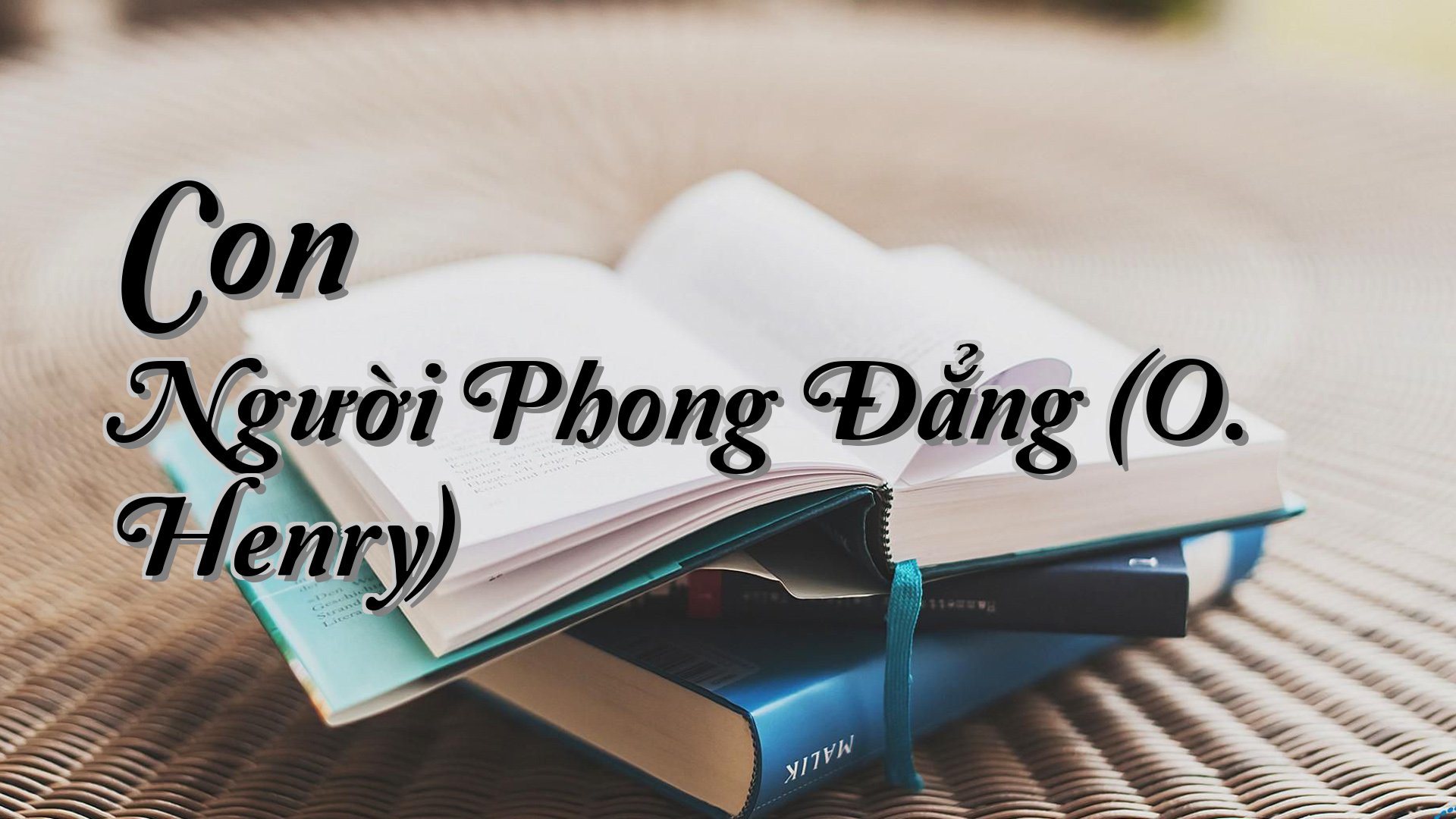 cover-Con Người Phong Đẳng (O. Henry)