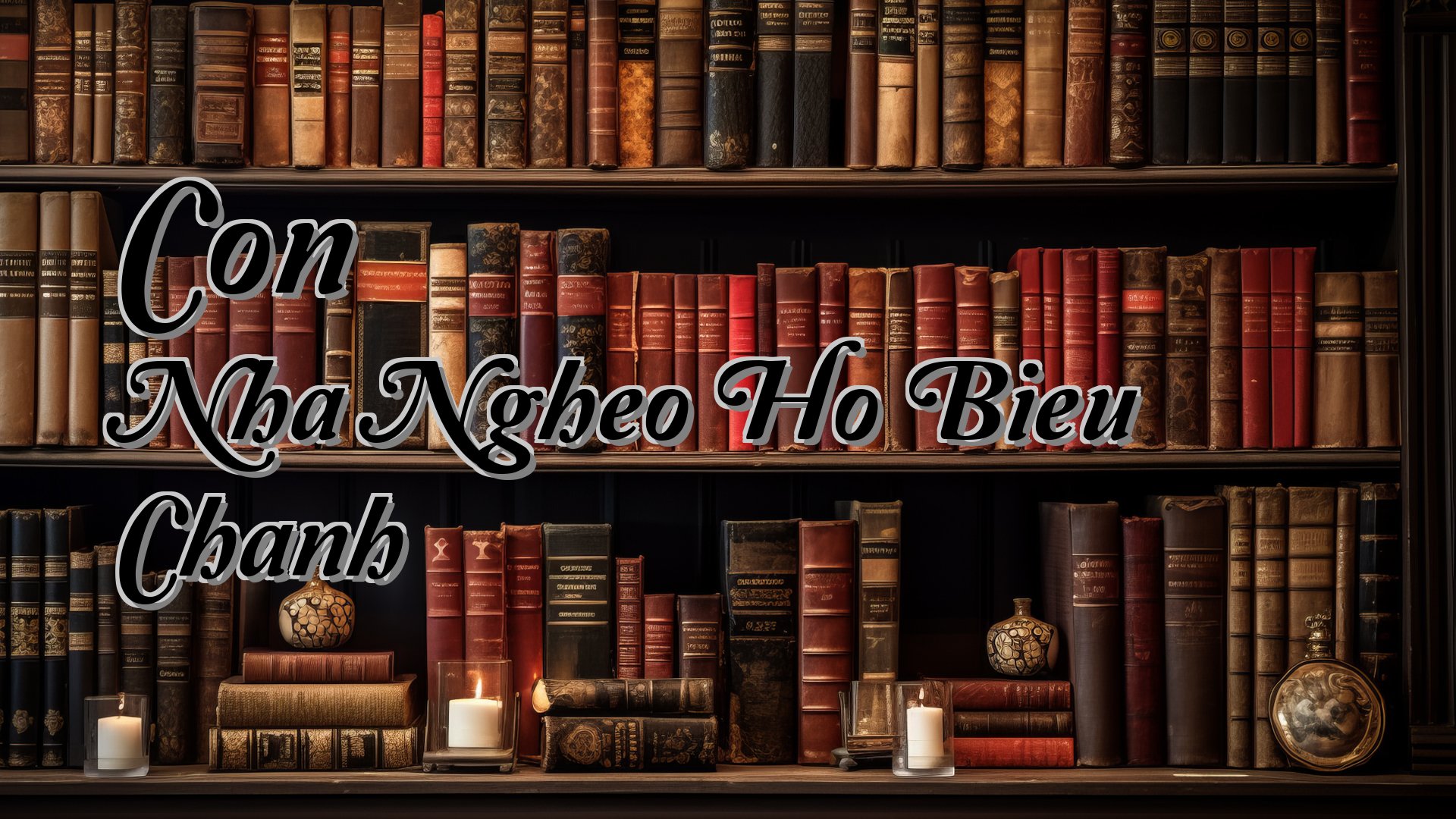 Cover image for Con Nha Ngheo Ho Bieu Chanh