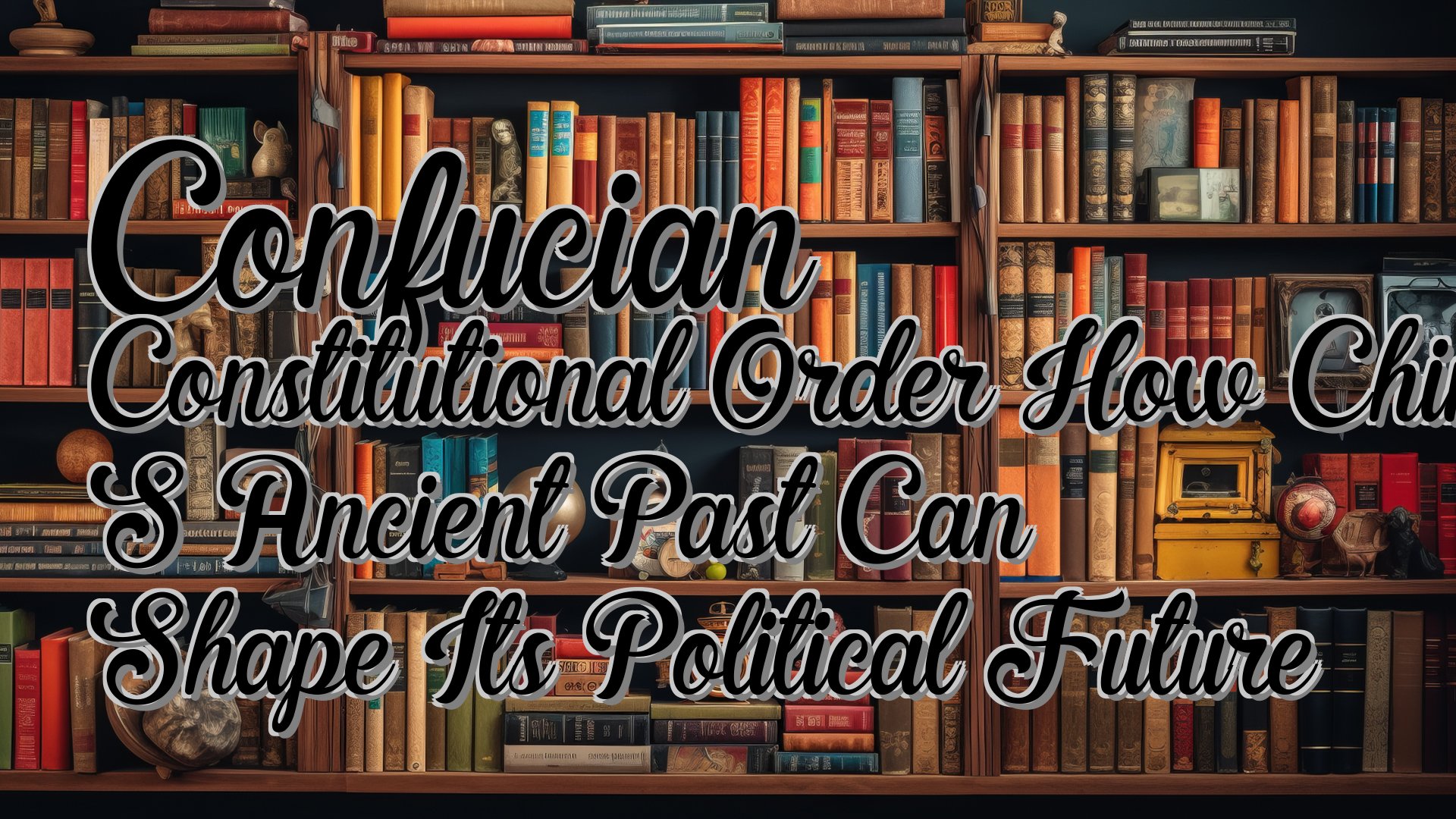 cover-Confucian Constitutional Order How China S Ancient Past Can Shape Its Political Future