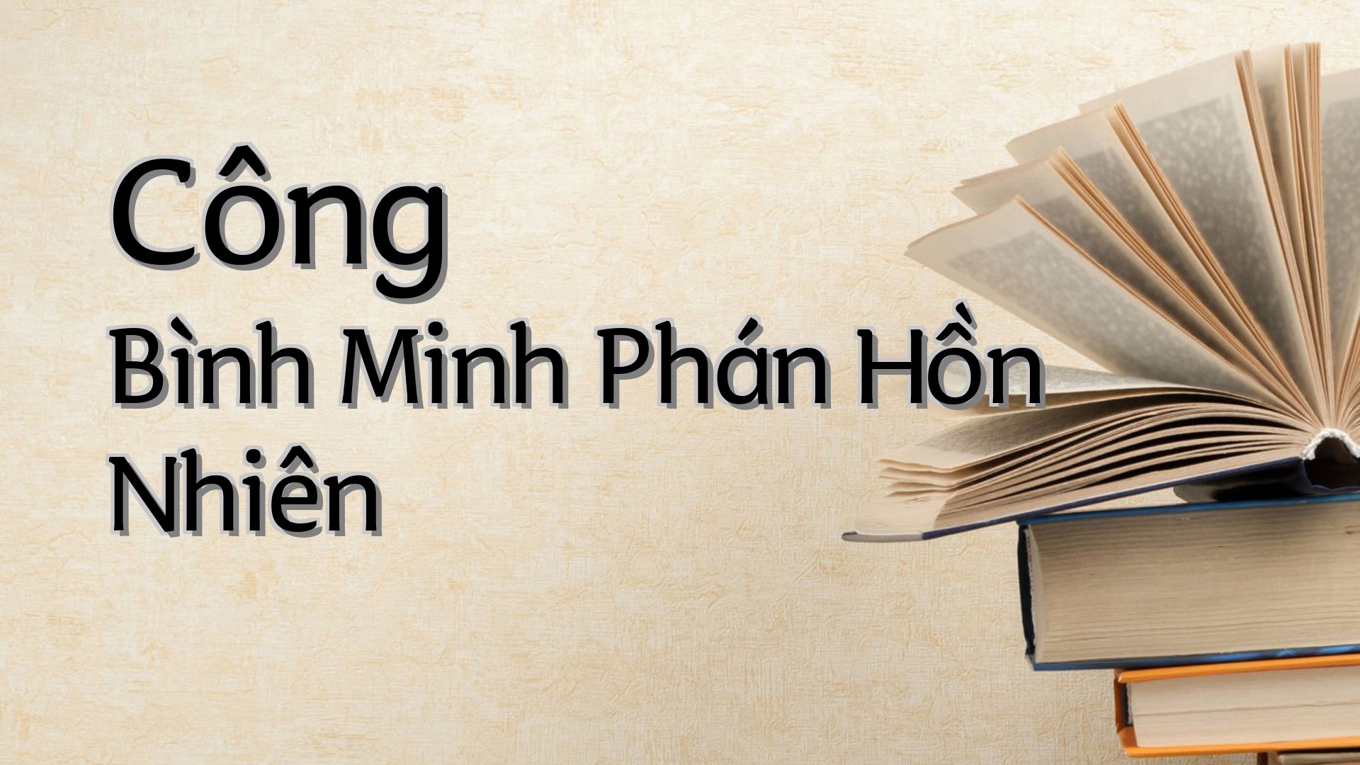 cover-Công Bình Minh Phán Hồn Nhiên