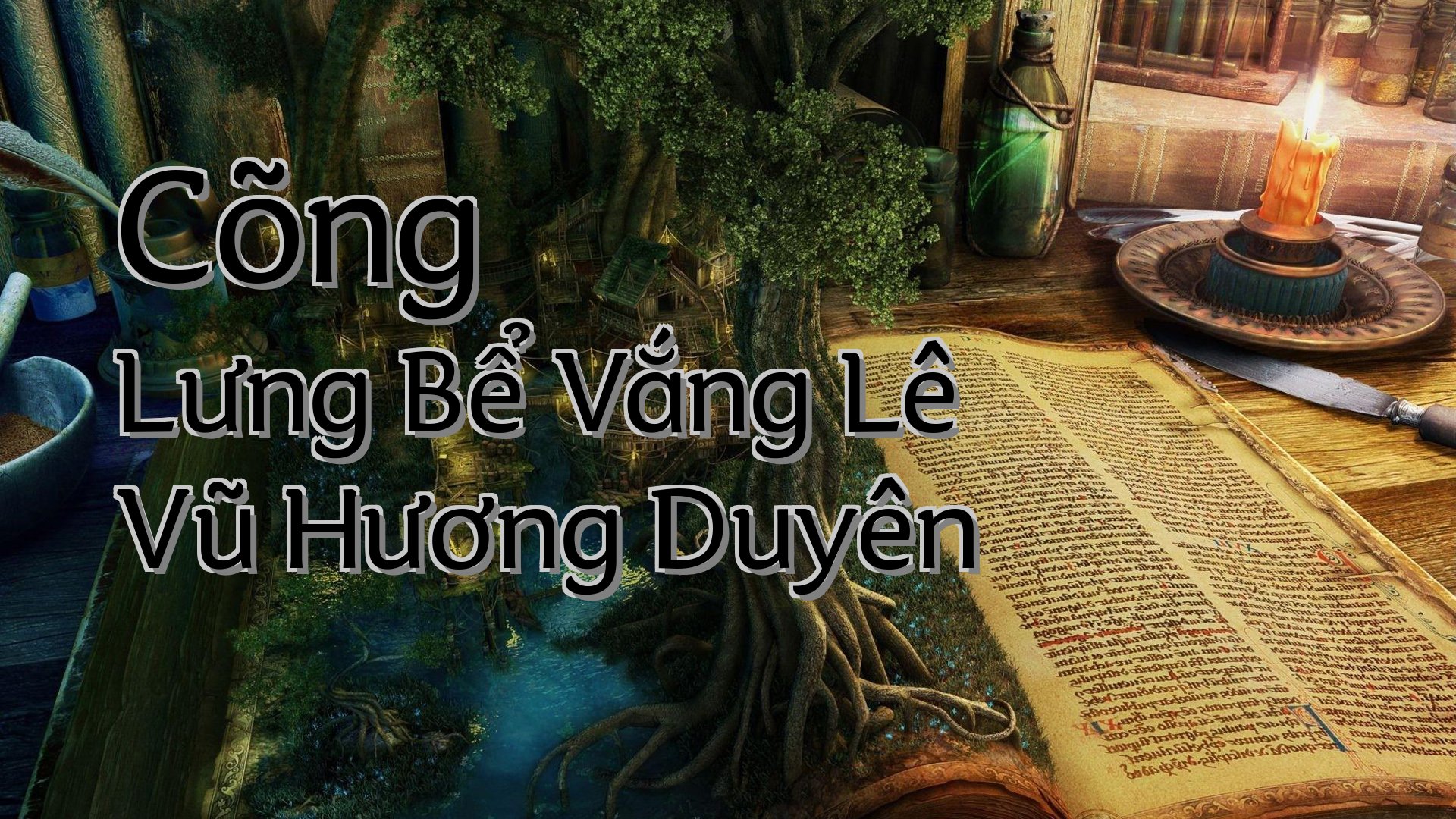 cover-Cõng Lưng Bể Vắng Lê Vũ Hương Duyên