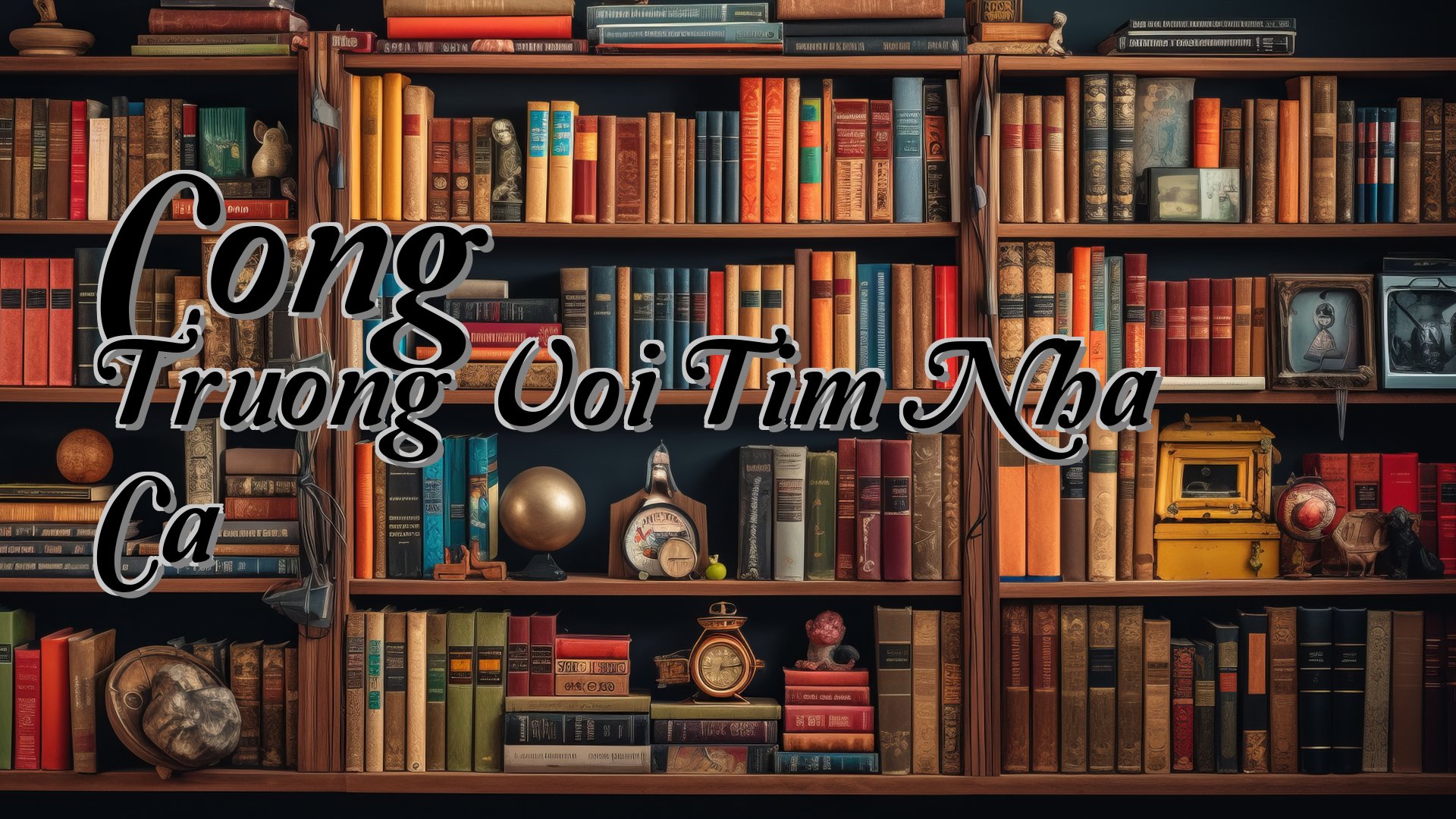 cover-Cong Truong Voi Tim Nha Ca