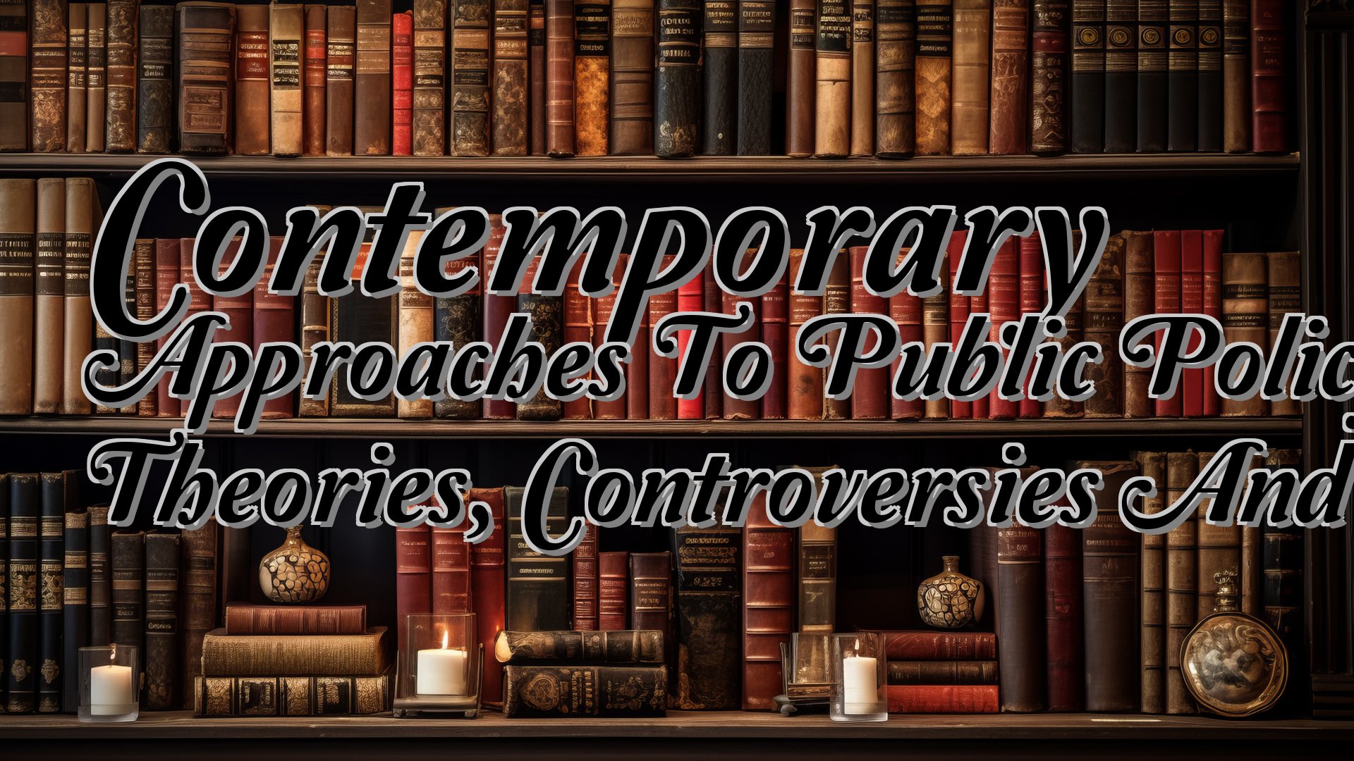 cover-Contemporary Approaches To Public Policy Theories, Controversies And Perspectives