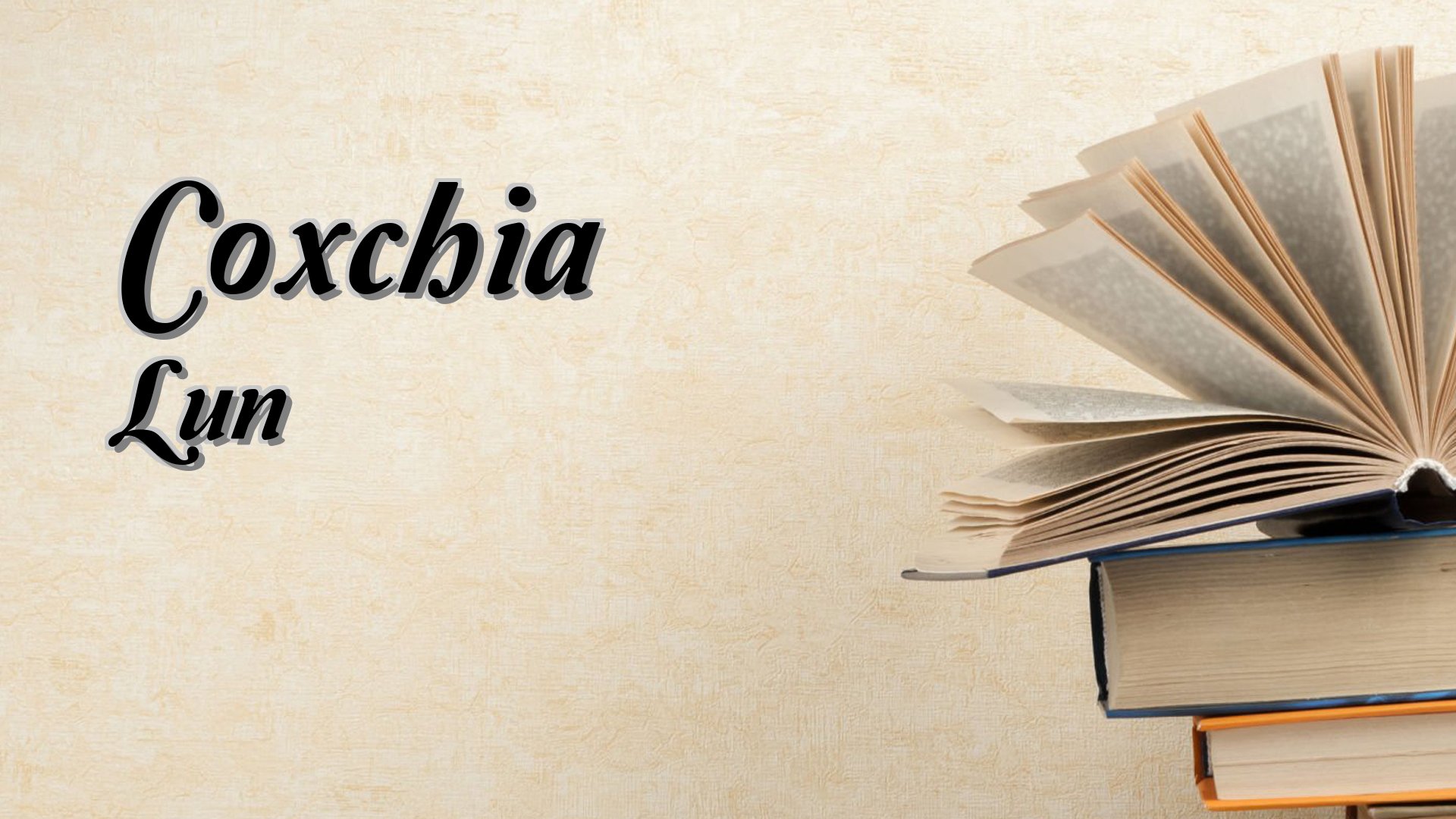 Cover image for Coxchia Lun