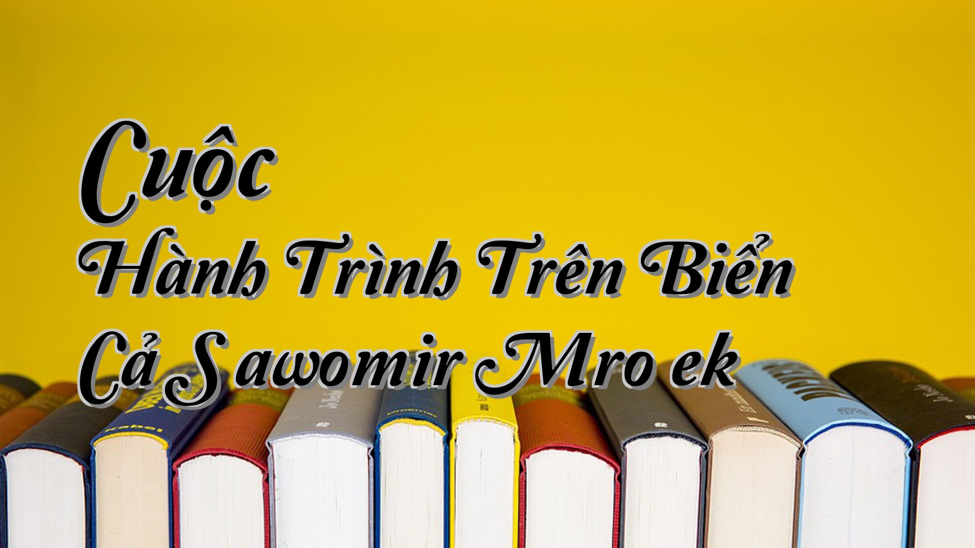 cover-Cuộc Hành Trình Trên Biển Cả Sławomir Mrożek