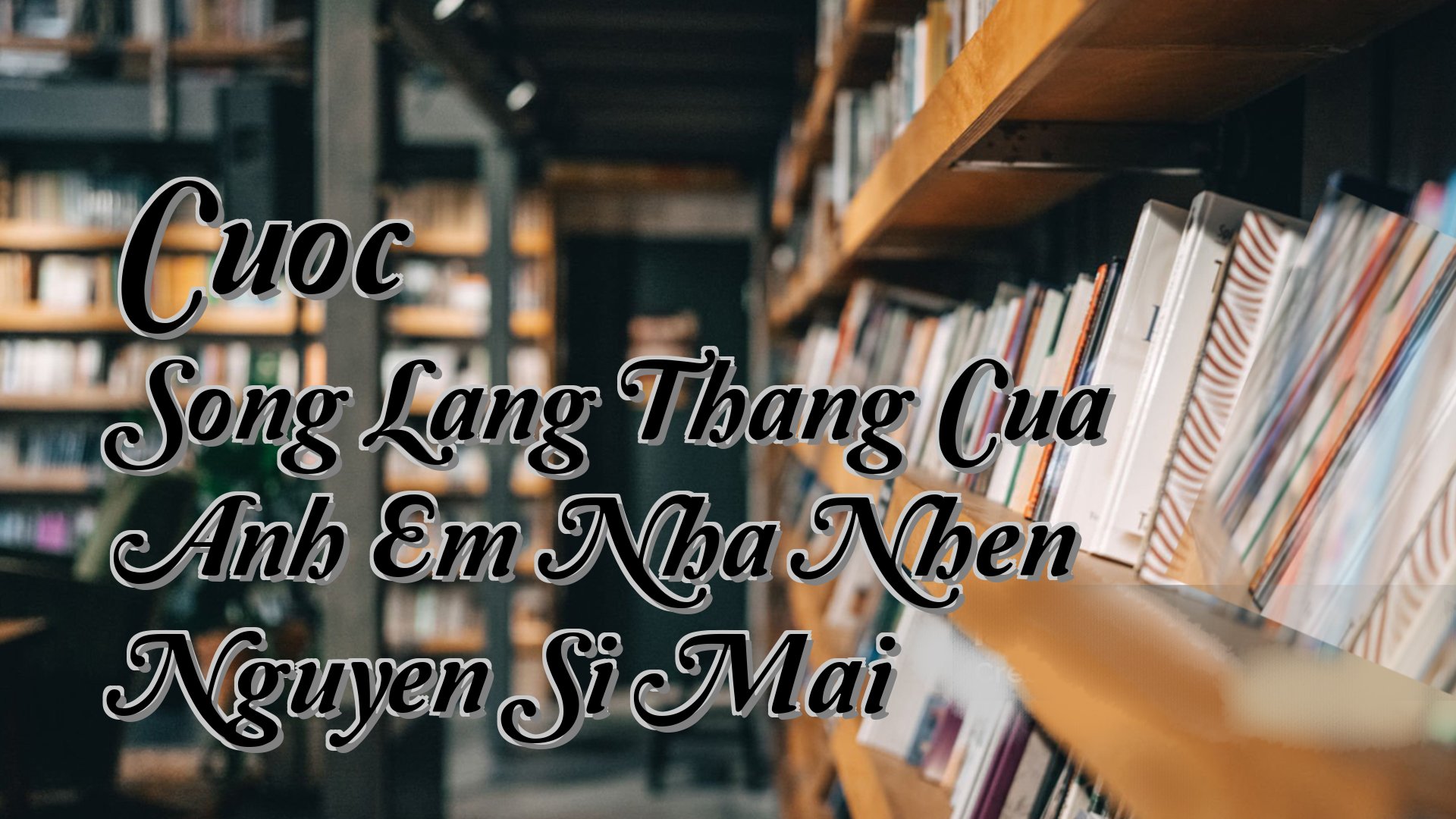 Cover image for Cuoc Song Lang Thang Cua Anh Em Nha Nhen Nguyen Si Mai