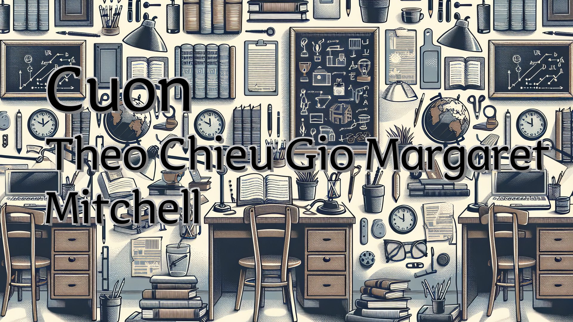 Cover image for Cuon Theo Chieu Gio Margaret Mitchell