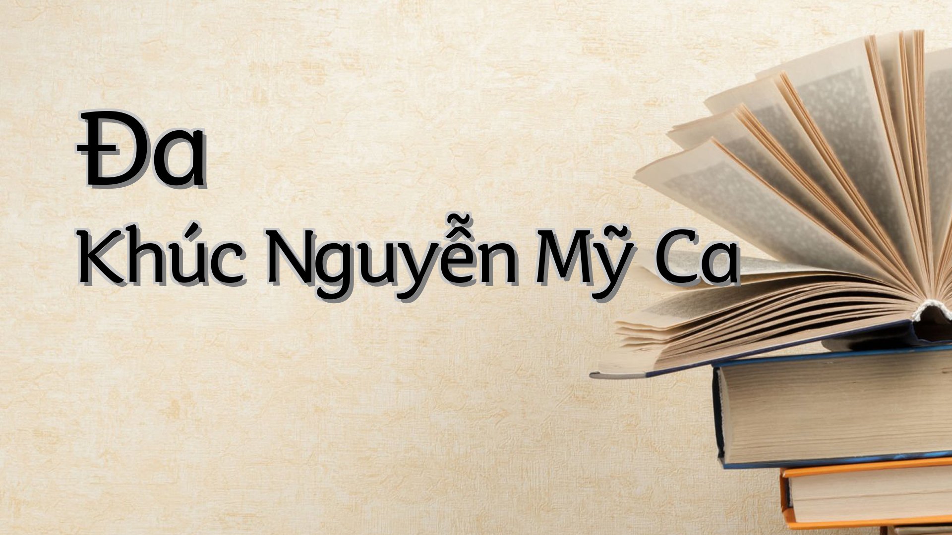 cover-Đa Khúc Nguyễn Mỹ Ca