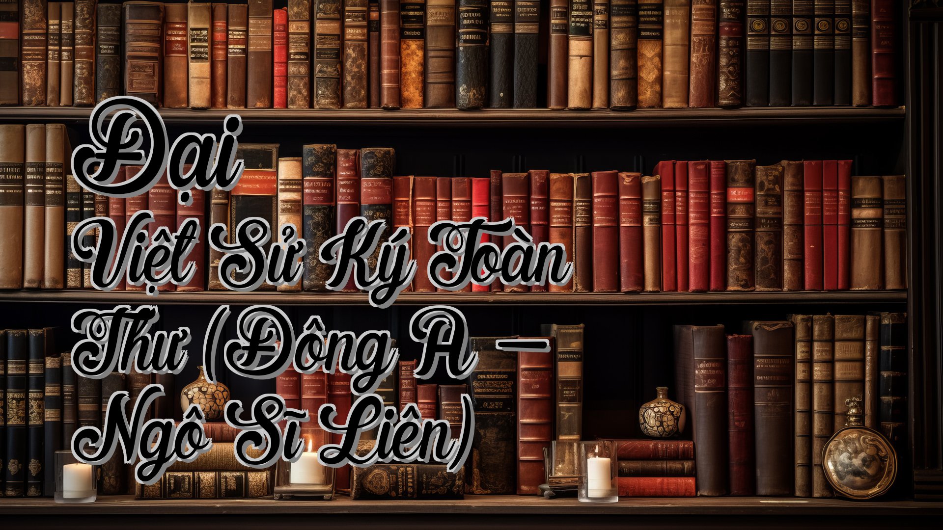 cover-Đại Việt Sử Ký Toàn Thư (Đông A - Ngô Sĩ Liên)