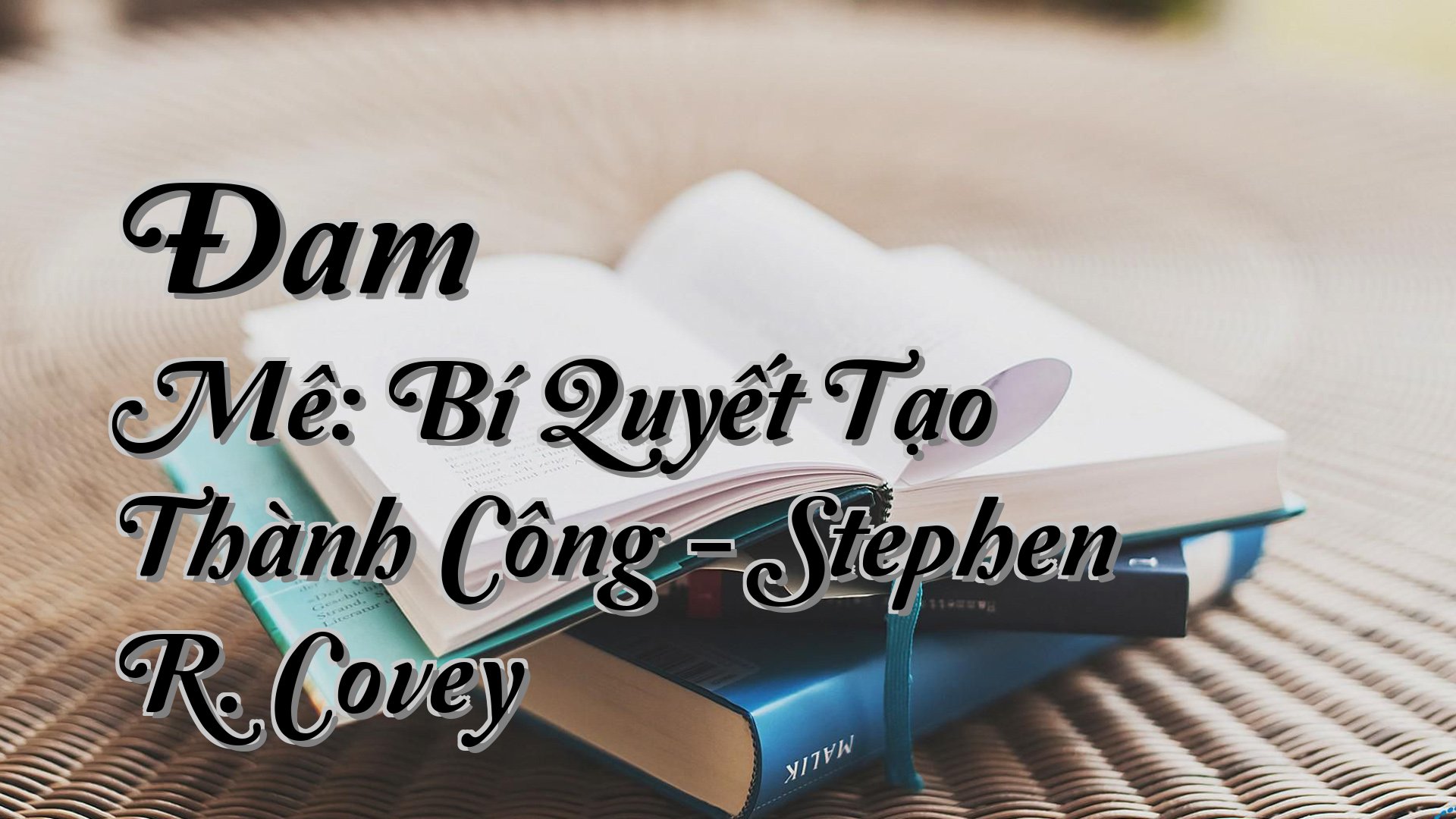 cover-Đam Mê: Bí Quyết Tạo Thành Công - Stephen R. Covey