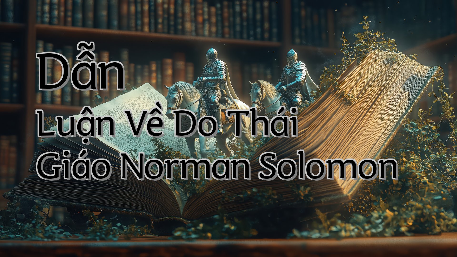 cover-Dẫn Luận Về Do Thái Giáo Norman Solomon