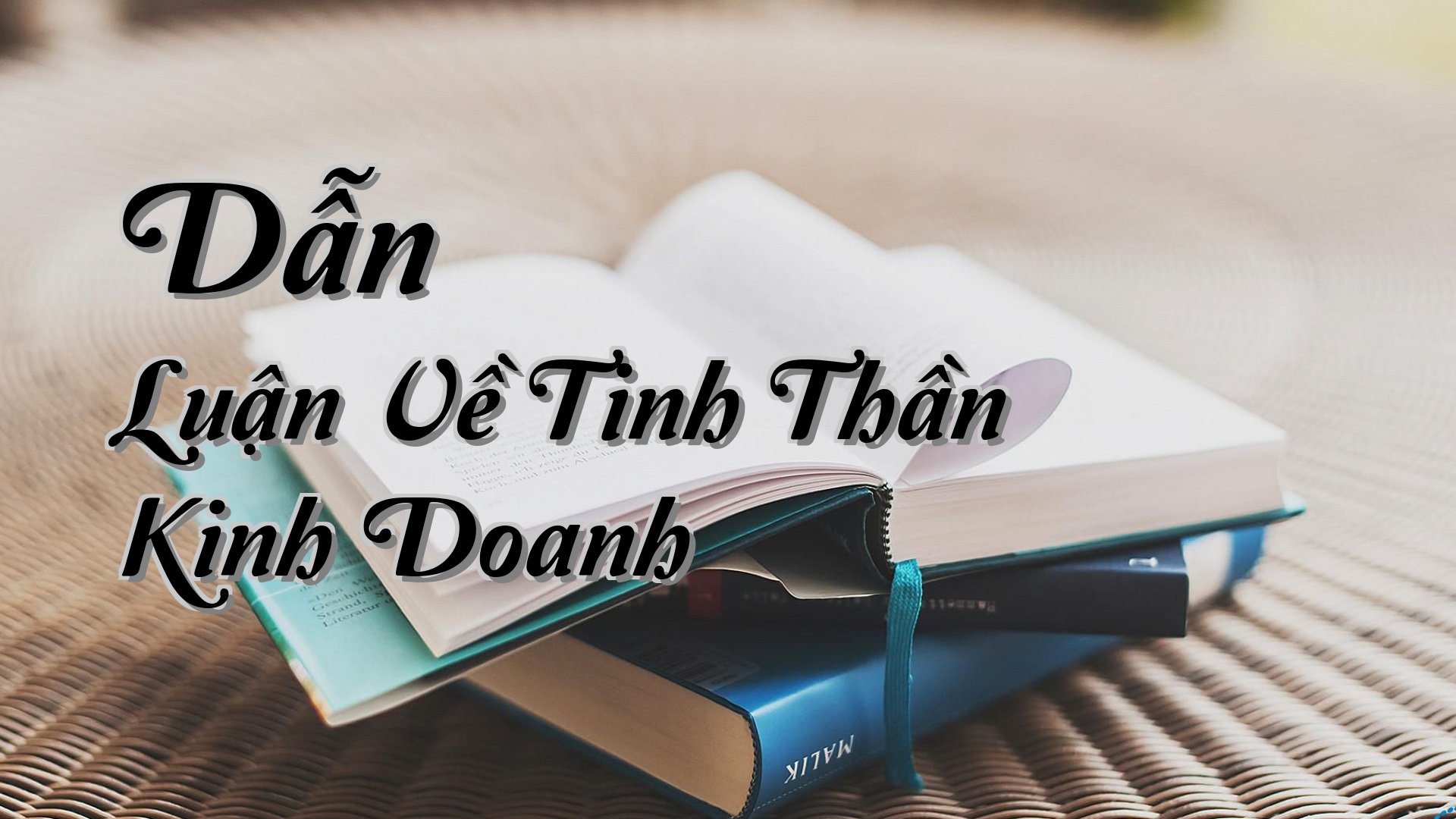 cover-Dẫn Luận Về Tinh Thần Kinh Doanh