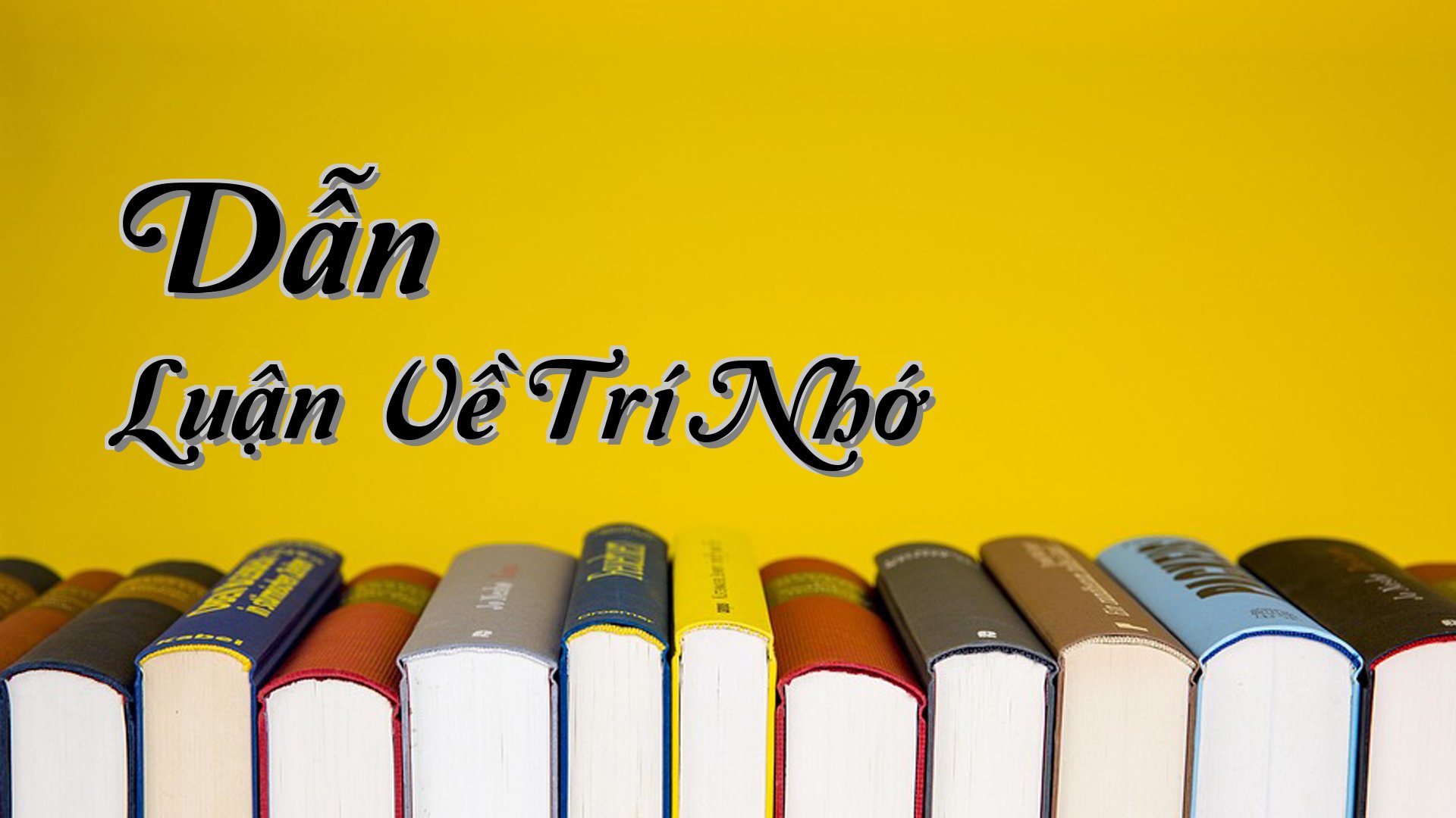 cover-Dẫn Luận Về Trí Nhớ