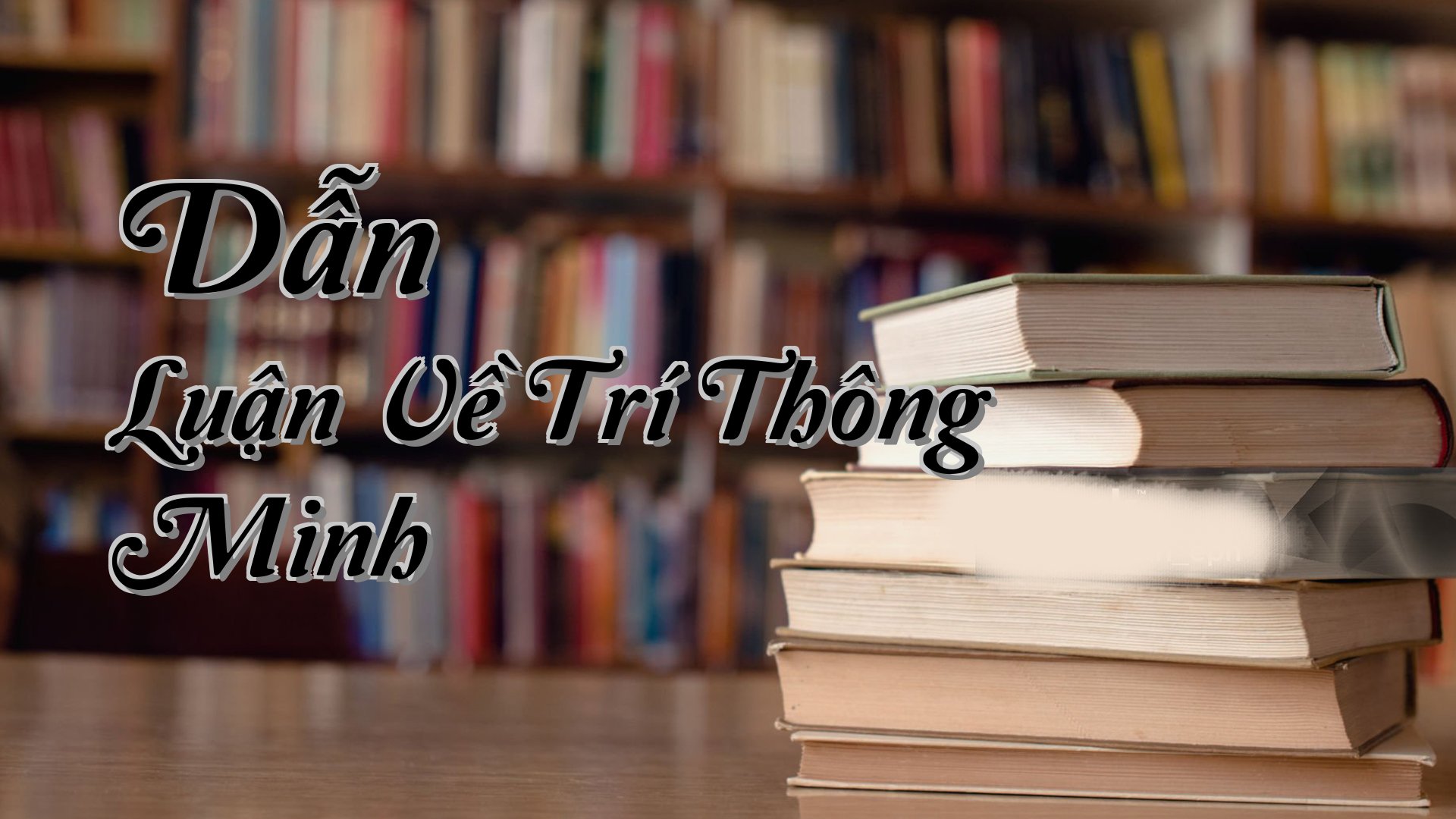 cover-Dẫn Luận Về Trí Thông Minh