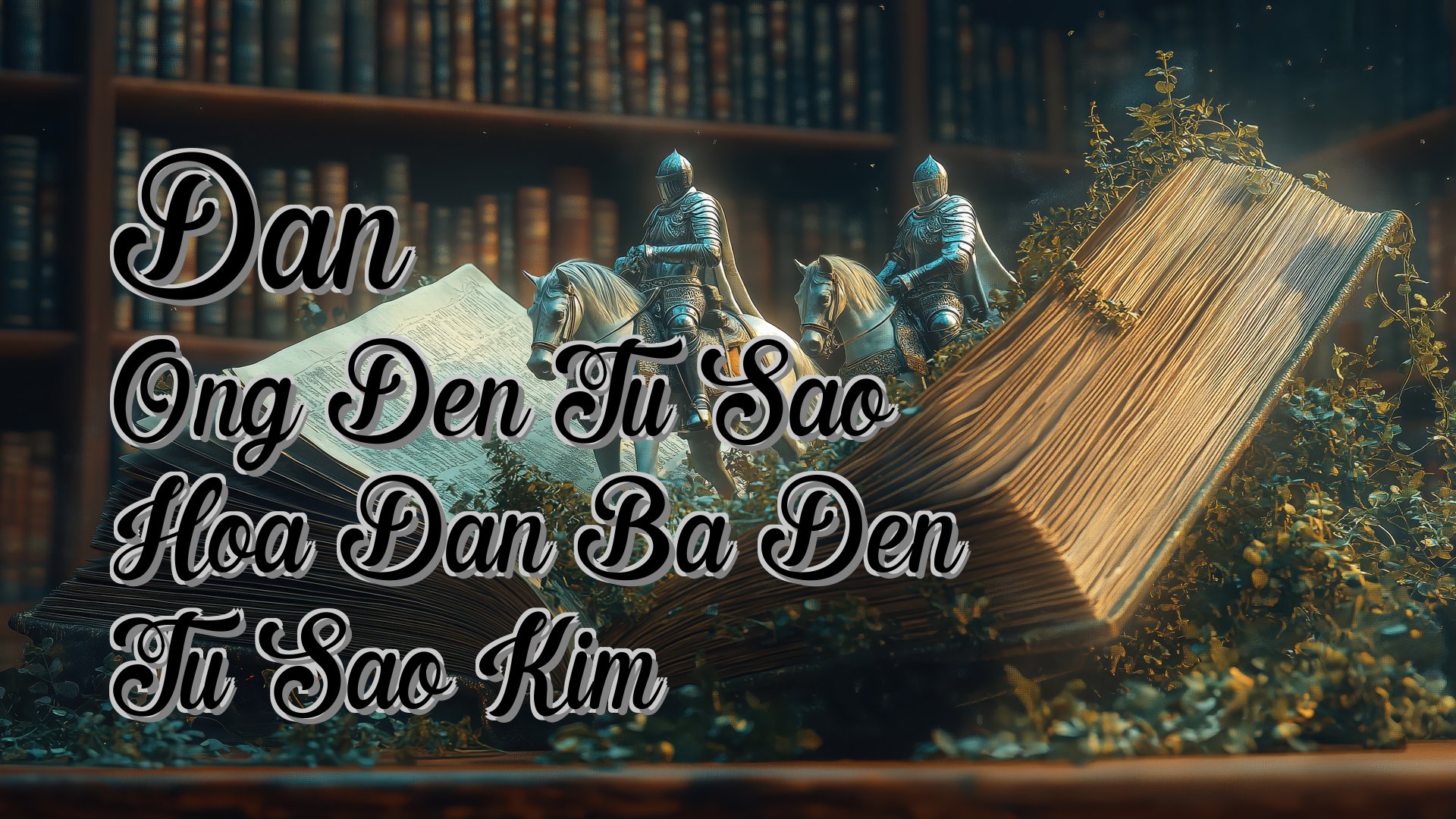 cover-Dan Ong Den Tu Sao Hoa Dan Ba Den Tu Sao Kim