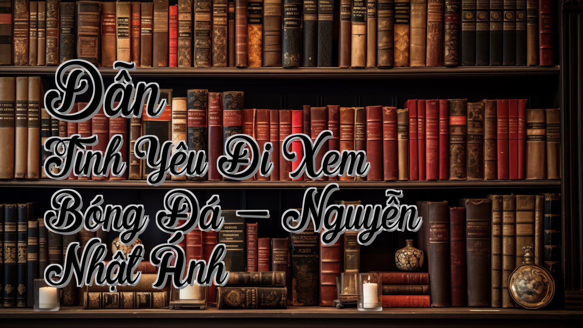 cover-Dẫn Tình Yêu Đi Xem Bóng Đá - Nguyễn Nhật Ánh