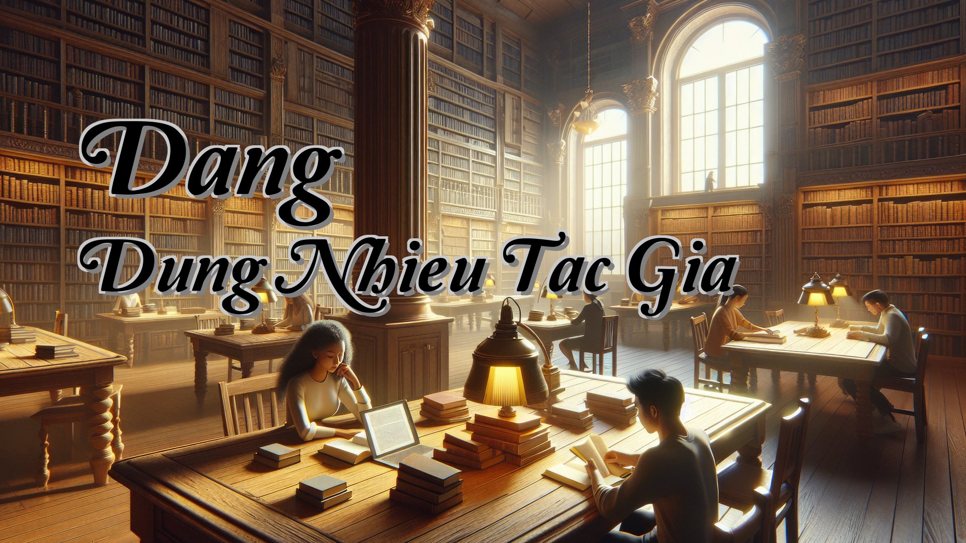 Cover image for Dang Dung Nhieu Tac Gia