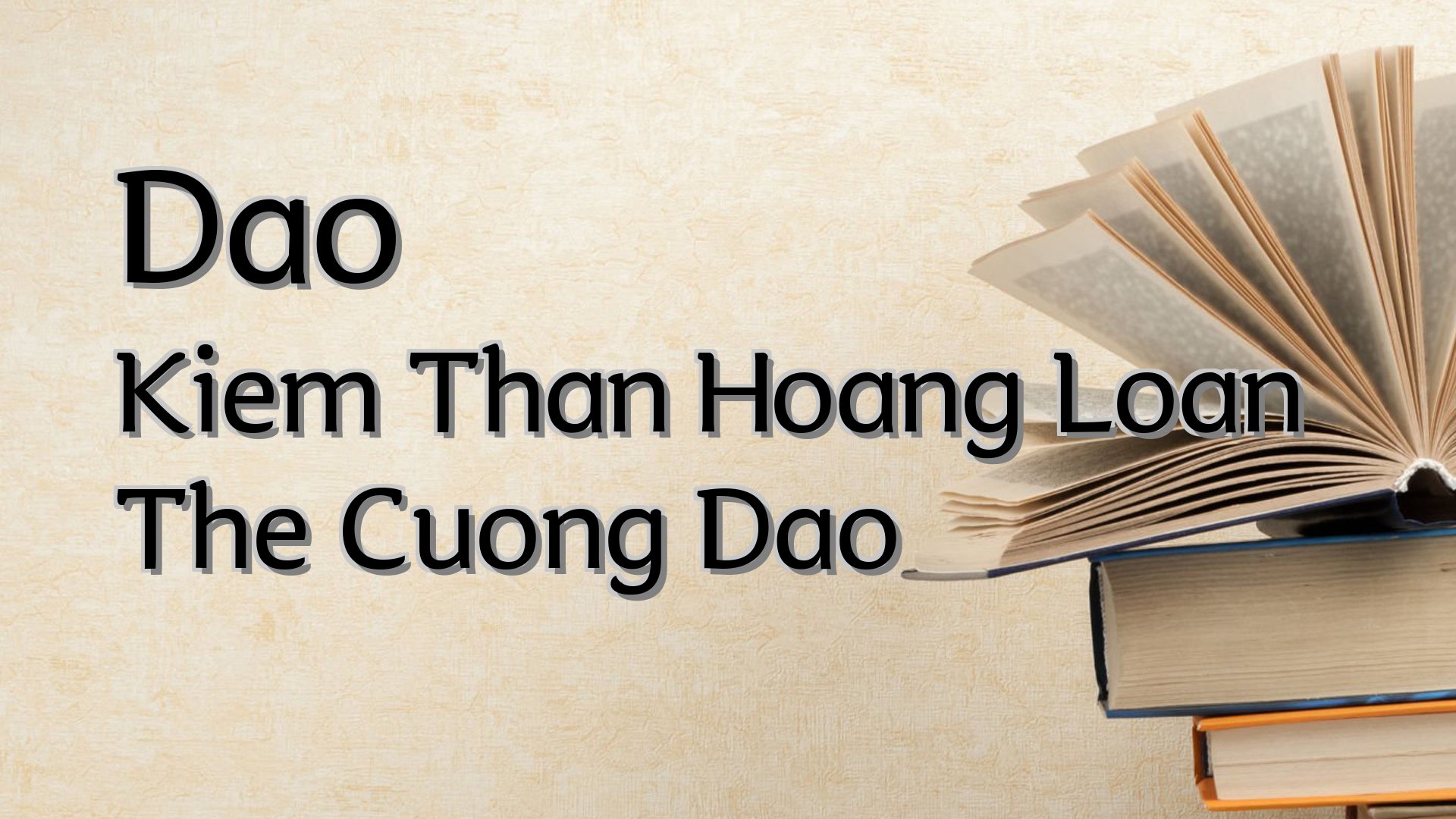 Cover image for Dao Kiem Than Hoang Loan The Cuong Dao
