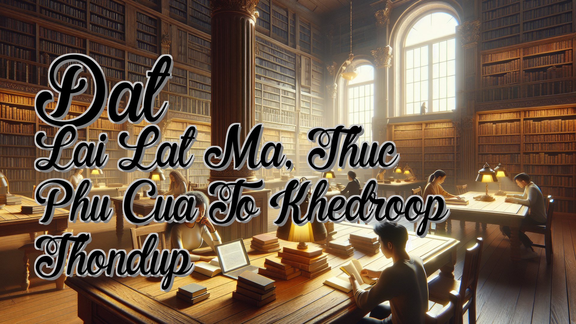 cover-Dat Lai Lat Ma, Thuc Phu Cua To Khedroop Thondup