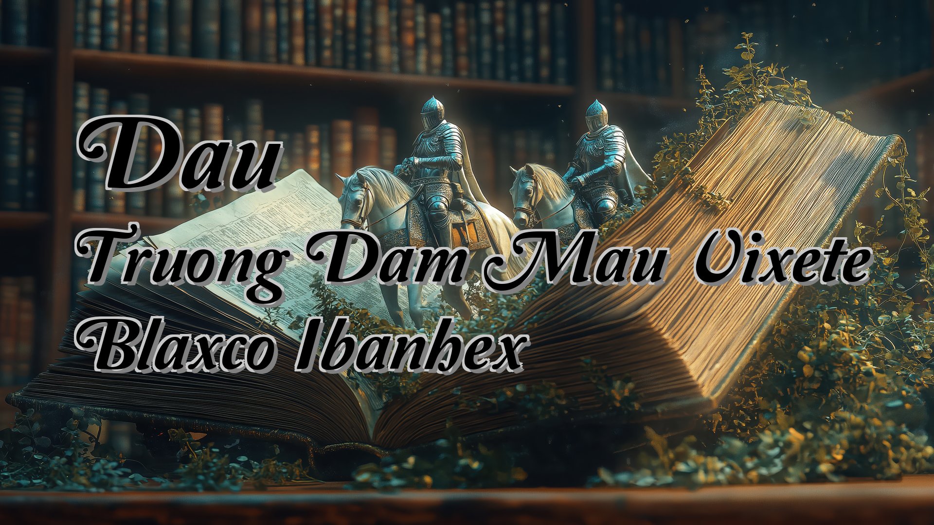 Cover image for Dau Truong Dam Mau Vixete Blaxco Ibanhex