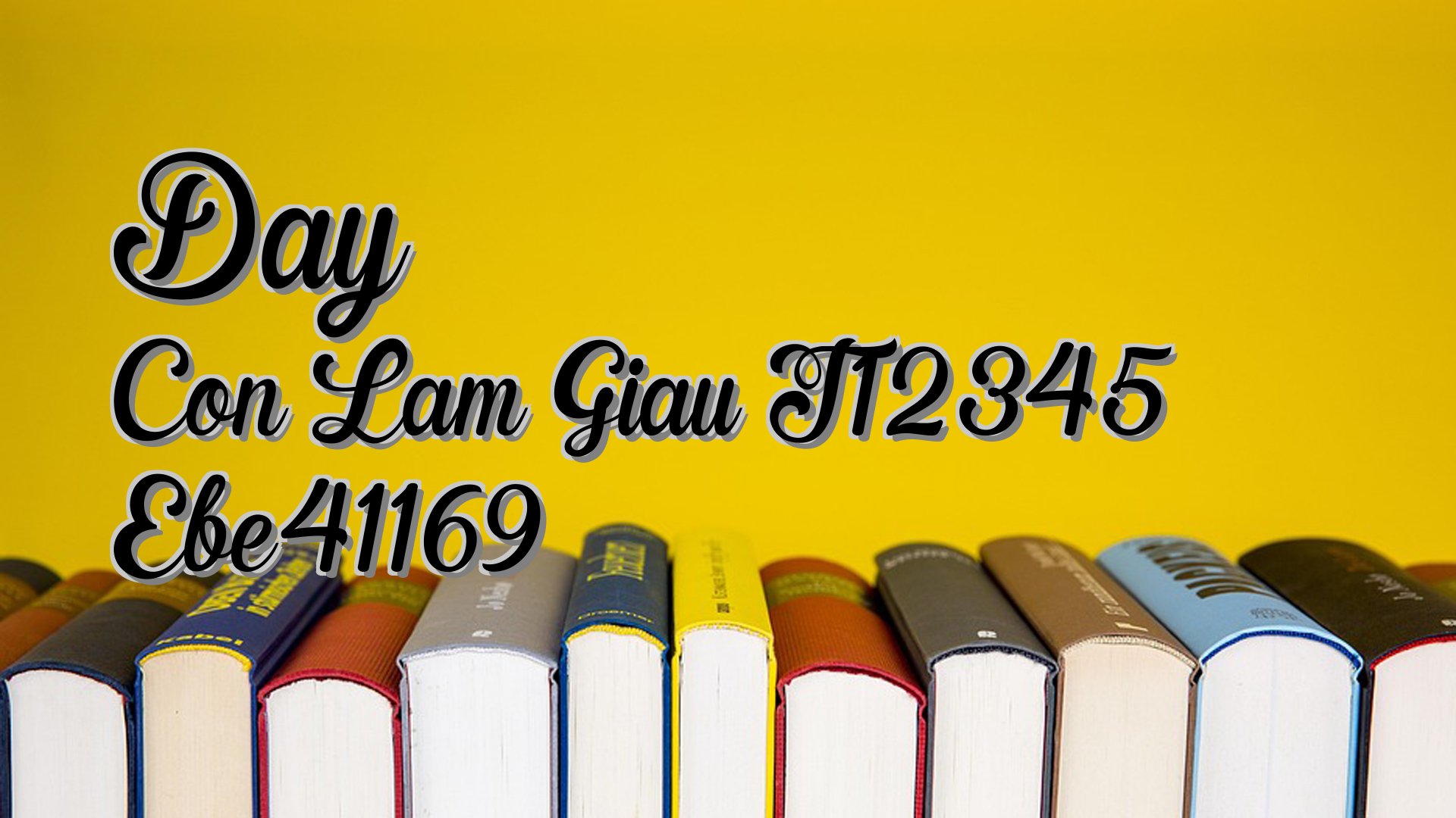 Cover image for Day Con Lam Giau T12345 Ebe41169