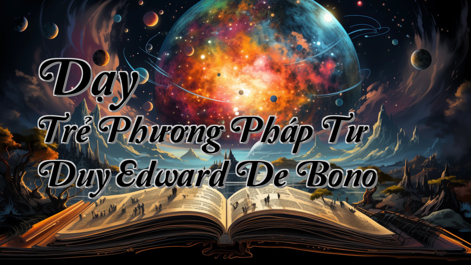 cover-Dạy Trẻ Phương Pháp Tư Duy Edward De Bono