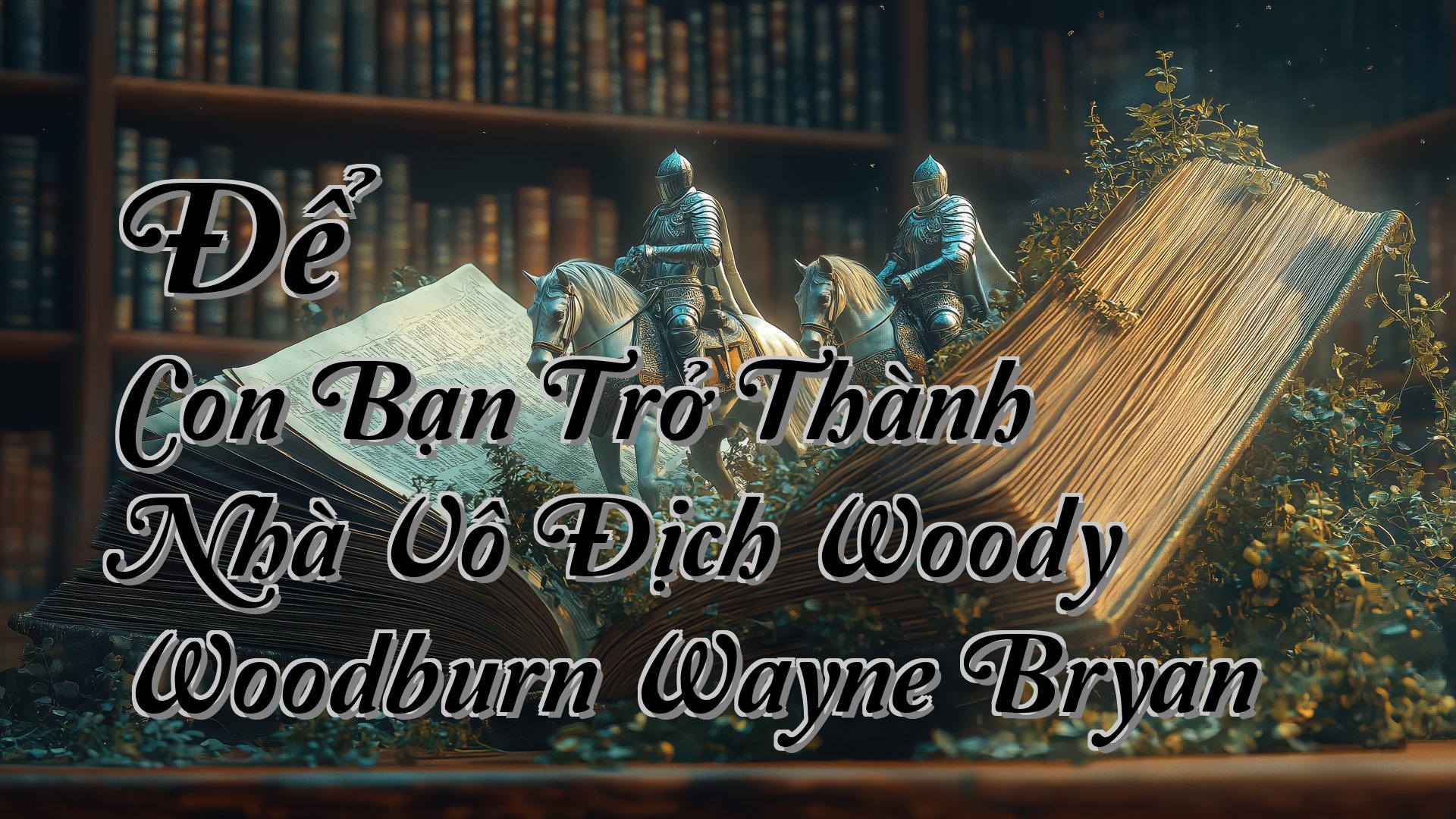 cover-Để Con Bạn Trở Thành Nhà Vô Địch Woody Woodburn Wayne Bryan