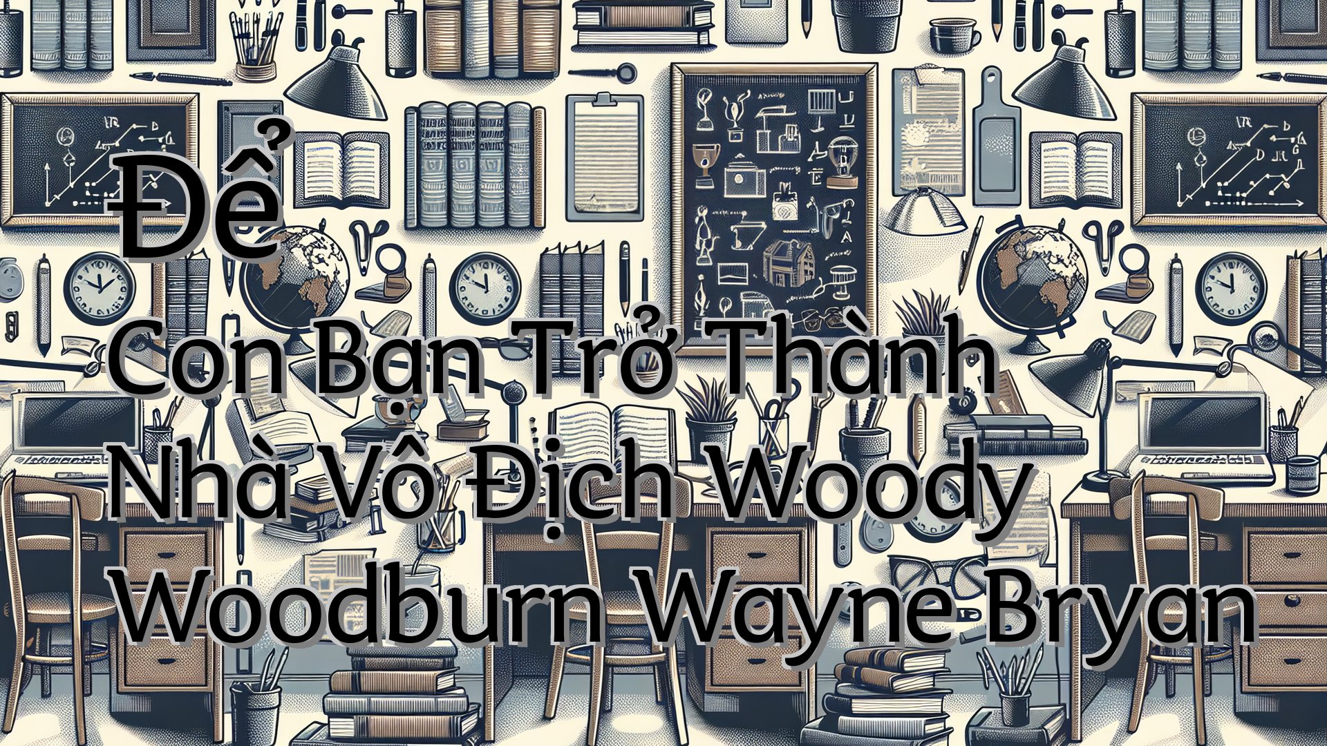 cover-Để Con Bạn Trở Thành Nhà Vô Địch Woody Woodburn Wayne Bryan
