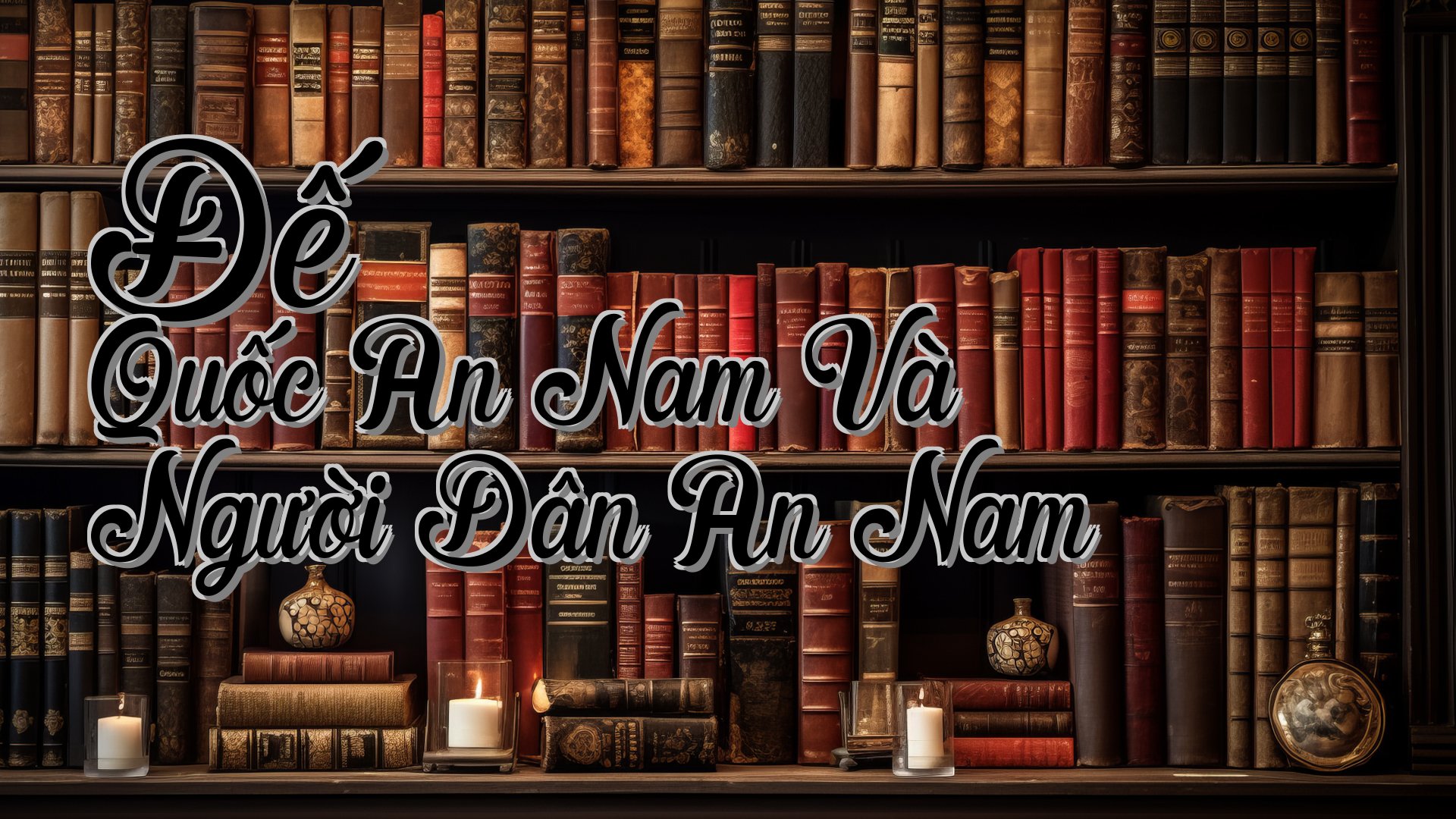 cover-Đế Quốc An Nam Và Người Dân An Nam