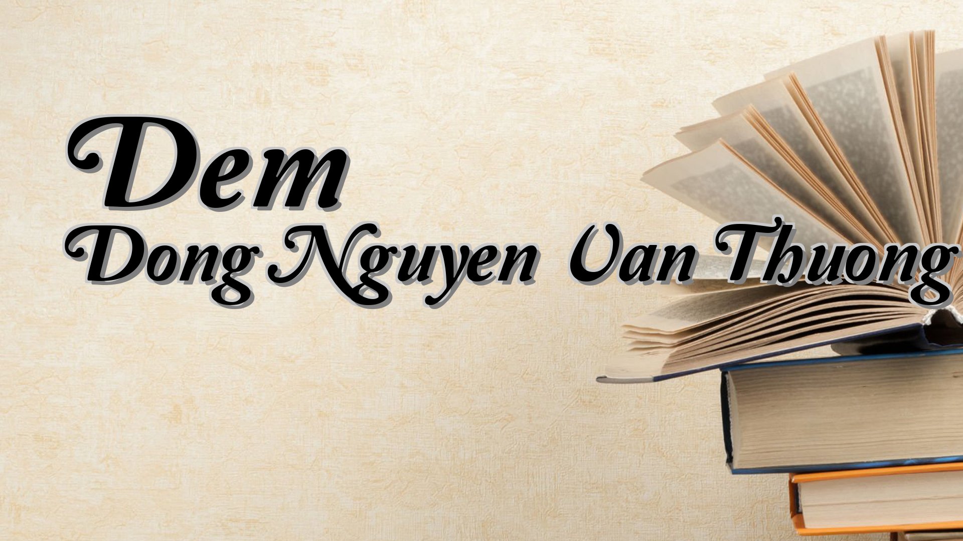 cover-Dem Dong Nguyen Van Thuong