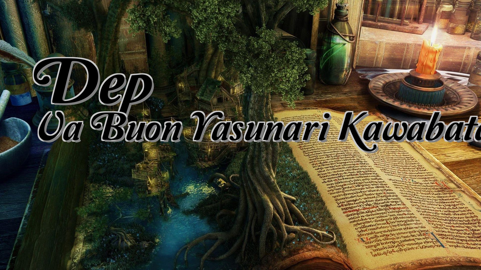 cover-Dep Va Buon Yasunari Kawabata