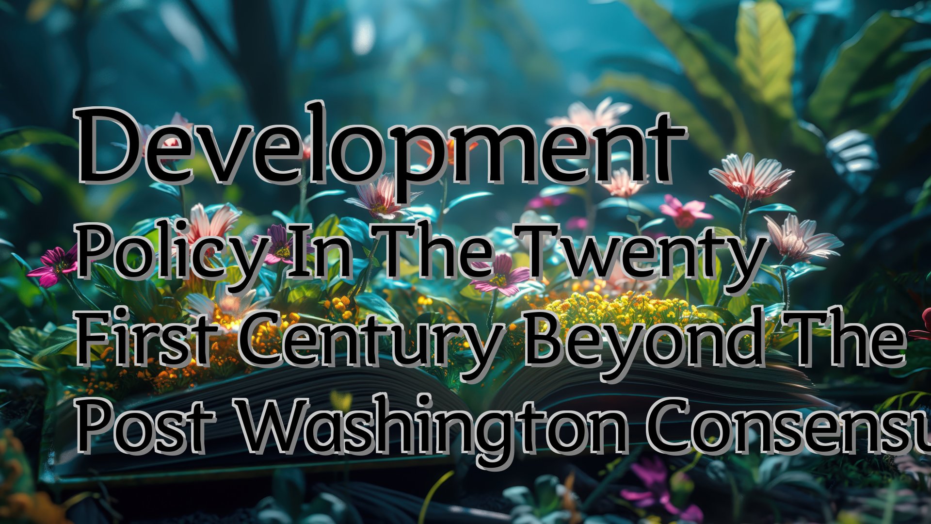 Cover image for Development Policy In The Twenty First Century Beyond The Post Washington Consensus
