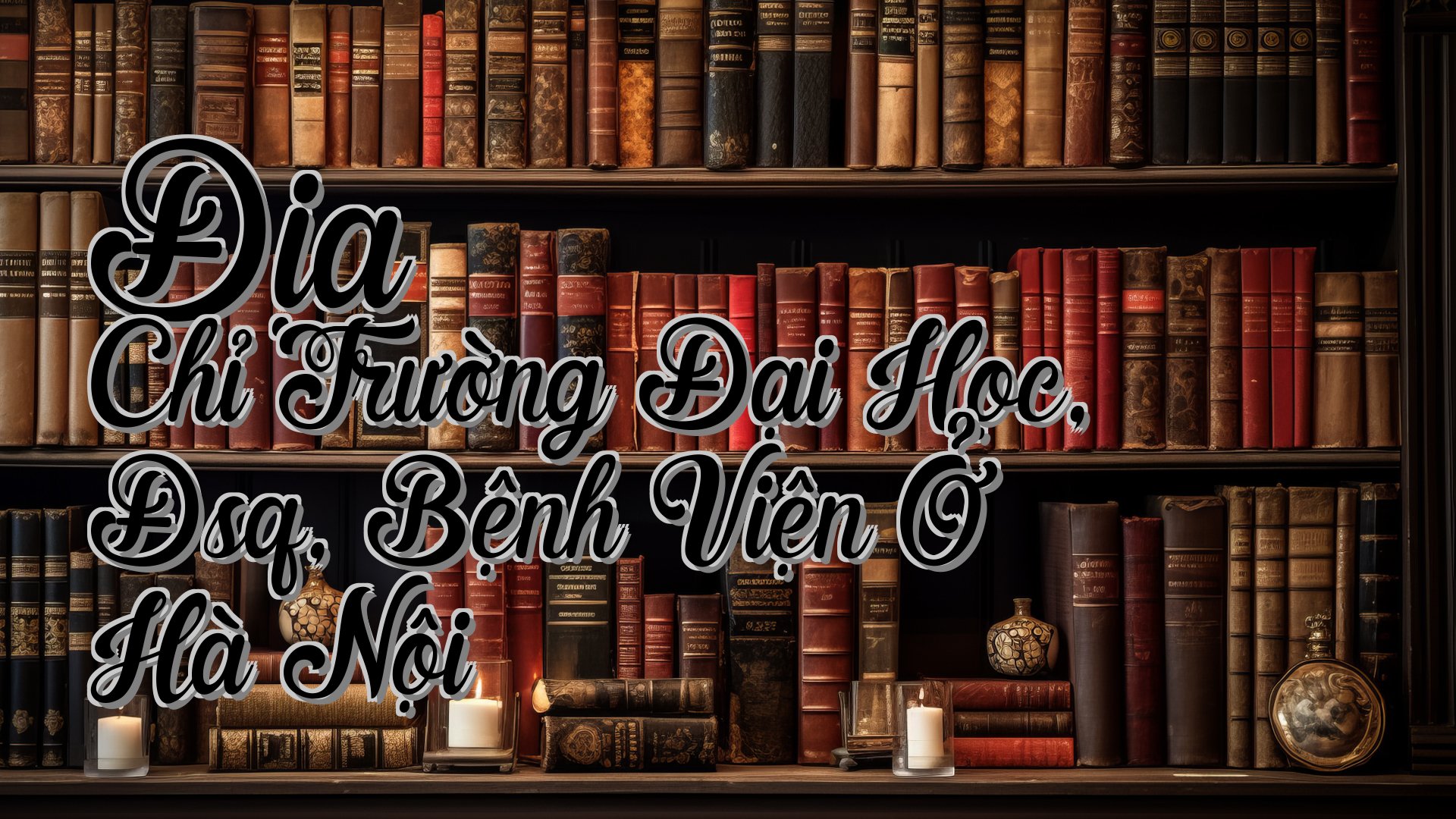 cover-Địa Chỉ Trường Đại Học, Đsq, Bệnh Viện Ở Hà Nội