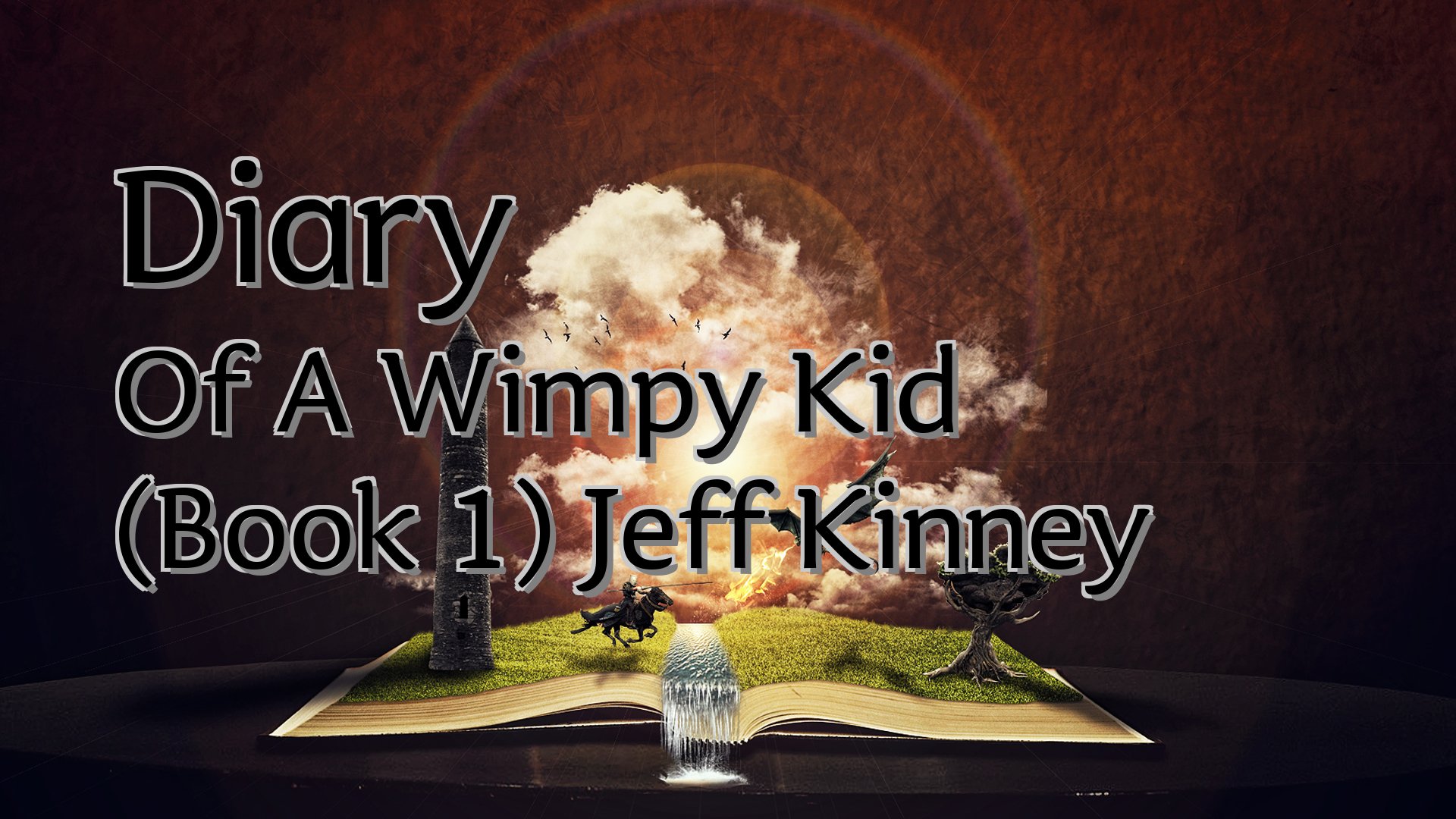 Cover image for Diary Of A Wimpy Kid (Book 1) Jeff Kinney