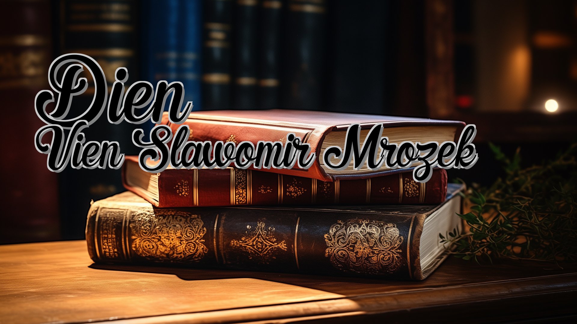 cover-Dien Vien Slawomir Mrozek