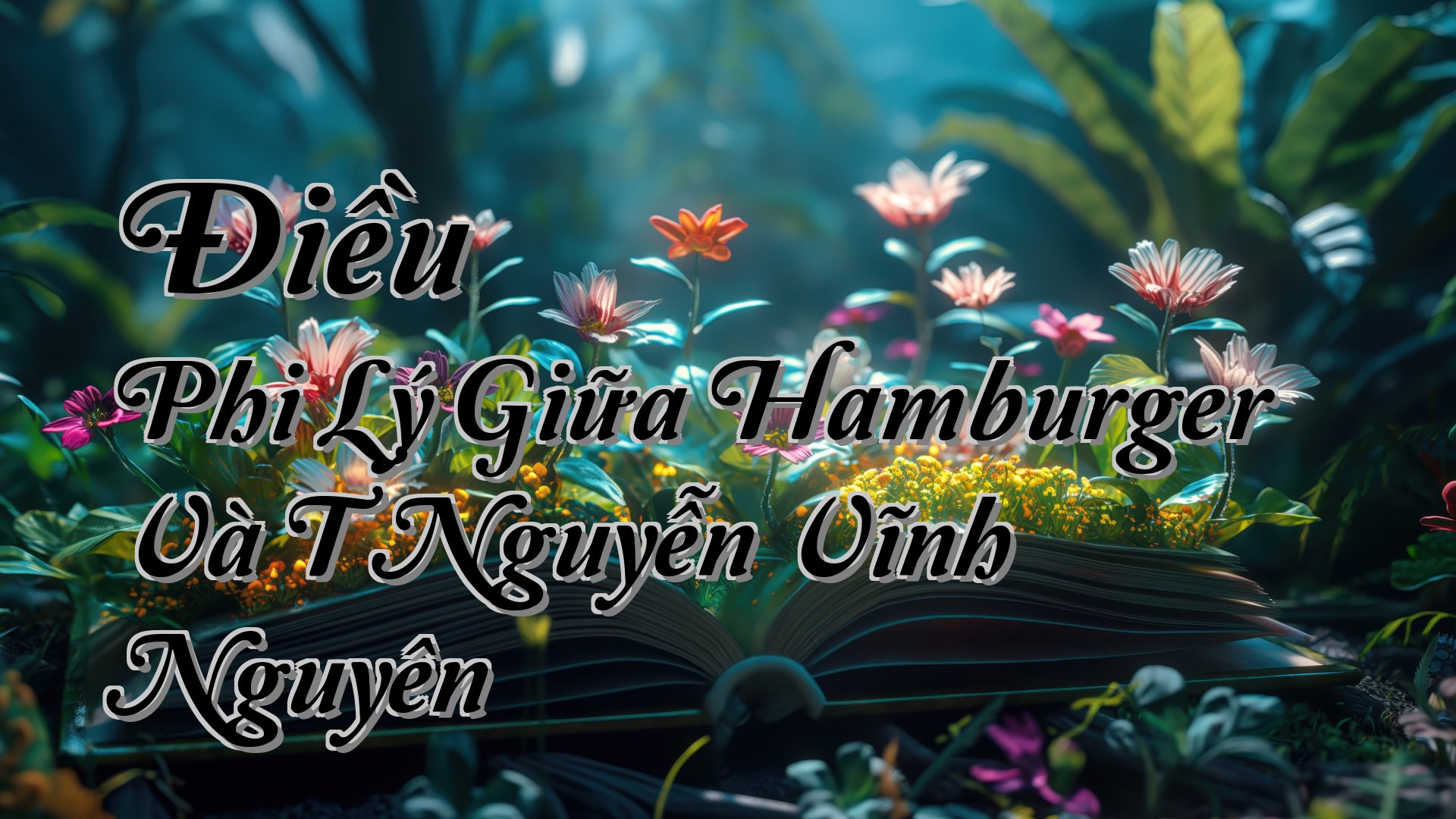 cover-Điều Phi Lý Giữa Hamburger Và T Nguyễn Vĩnh Nguyên