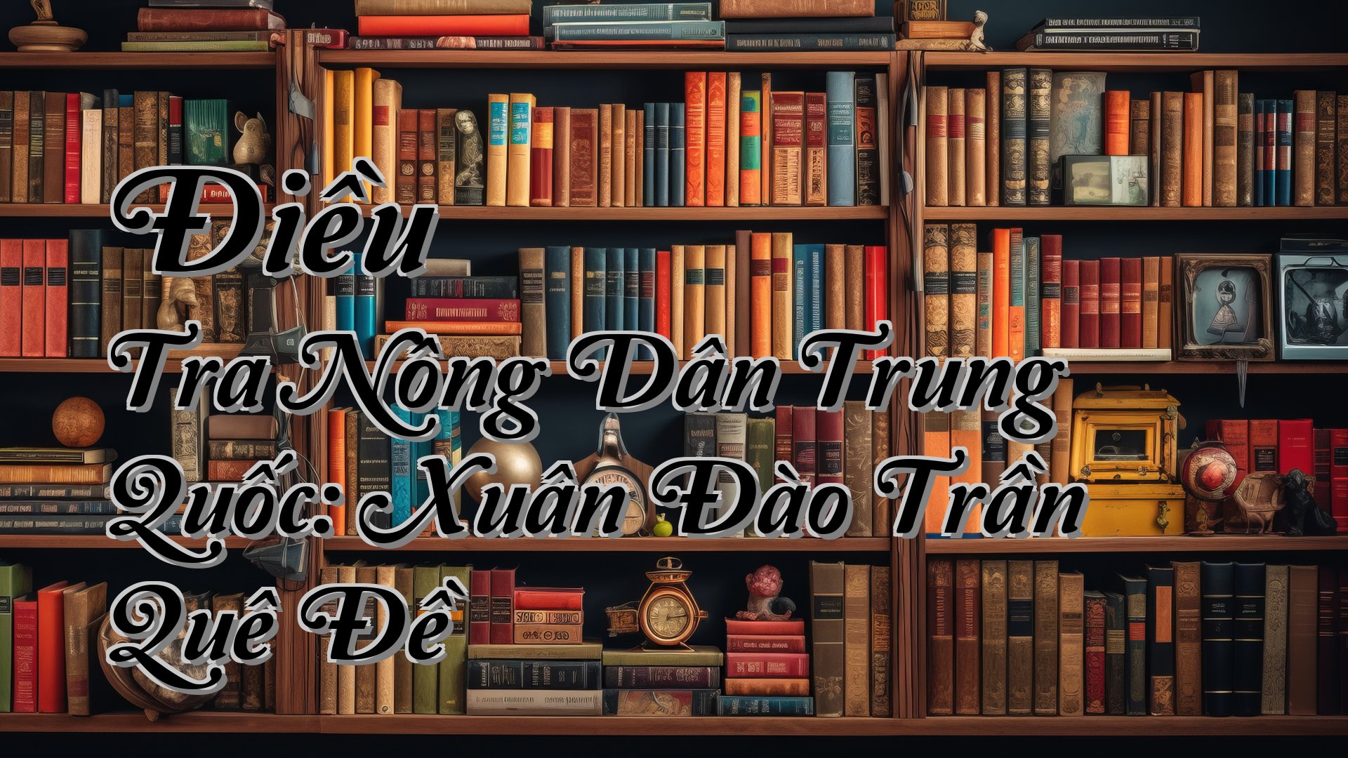cover-Điều Tra Nông Dân Trung Quốc: Xuân Đào Trần Quê Đề