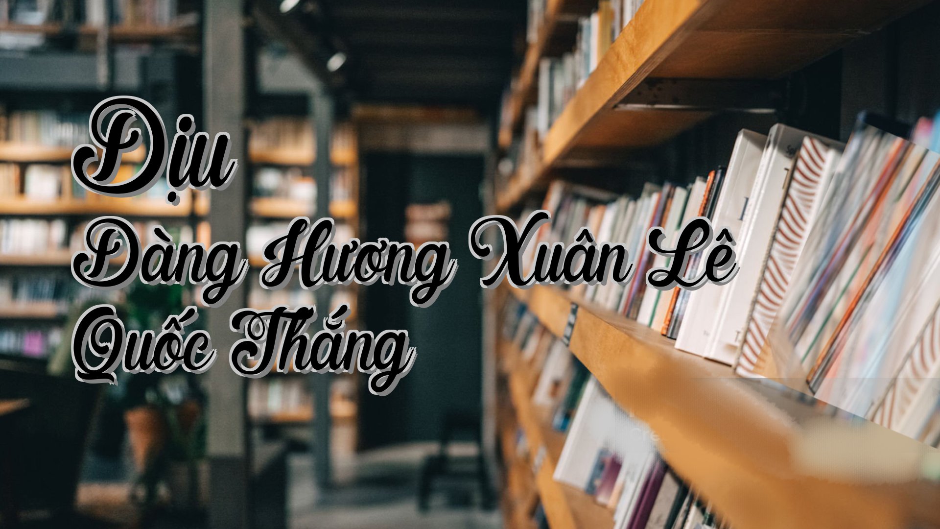 cover-Dịu Dàng Hương Xuân Lê Quốc Thắng