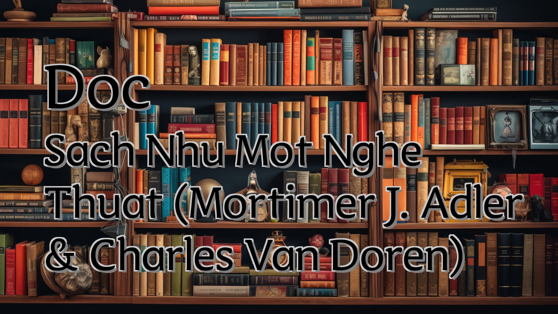 cover-Doc Sach Nhu Mot Nghe Thuat (Mortimer J. Adler & Charles Van Doren)