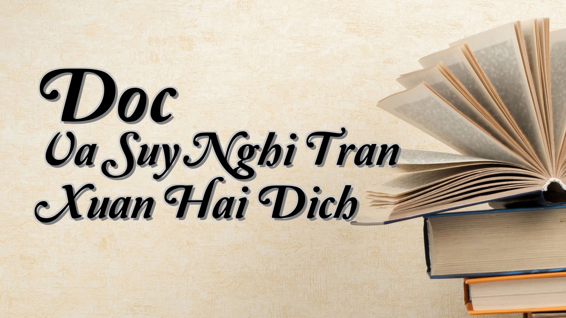 cover-Doc Va Suy Nghi Tran Xuan Hai Dich