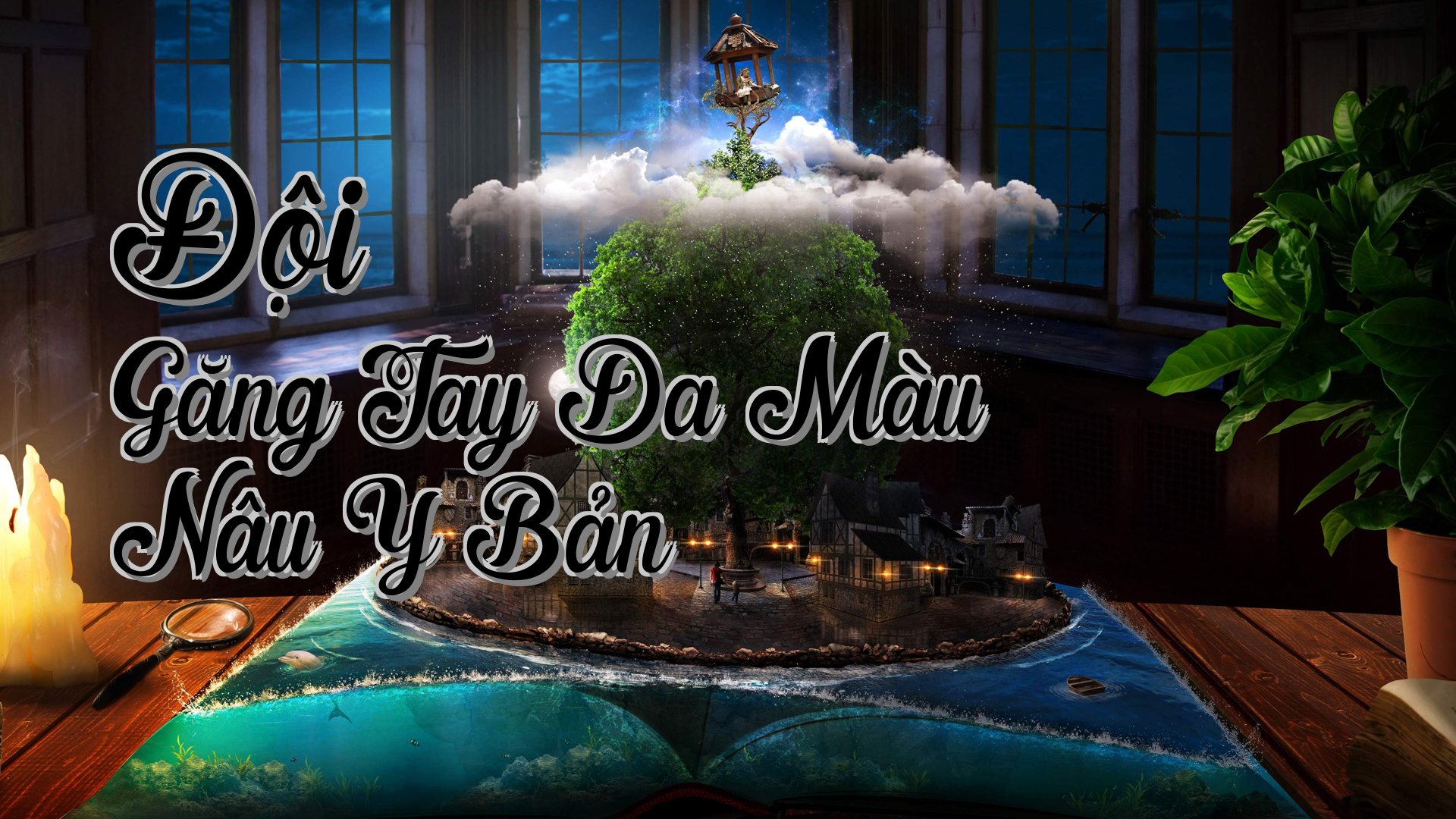 cover-Đội Găng Tay Da Màu Nâu Y Bản