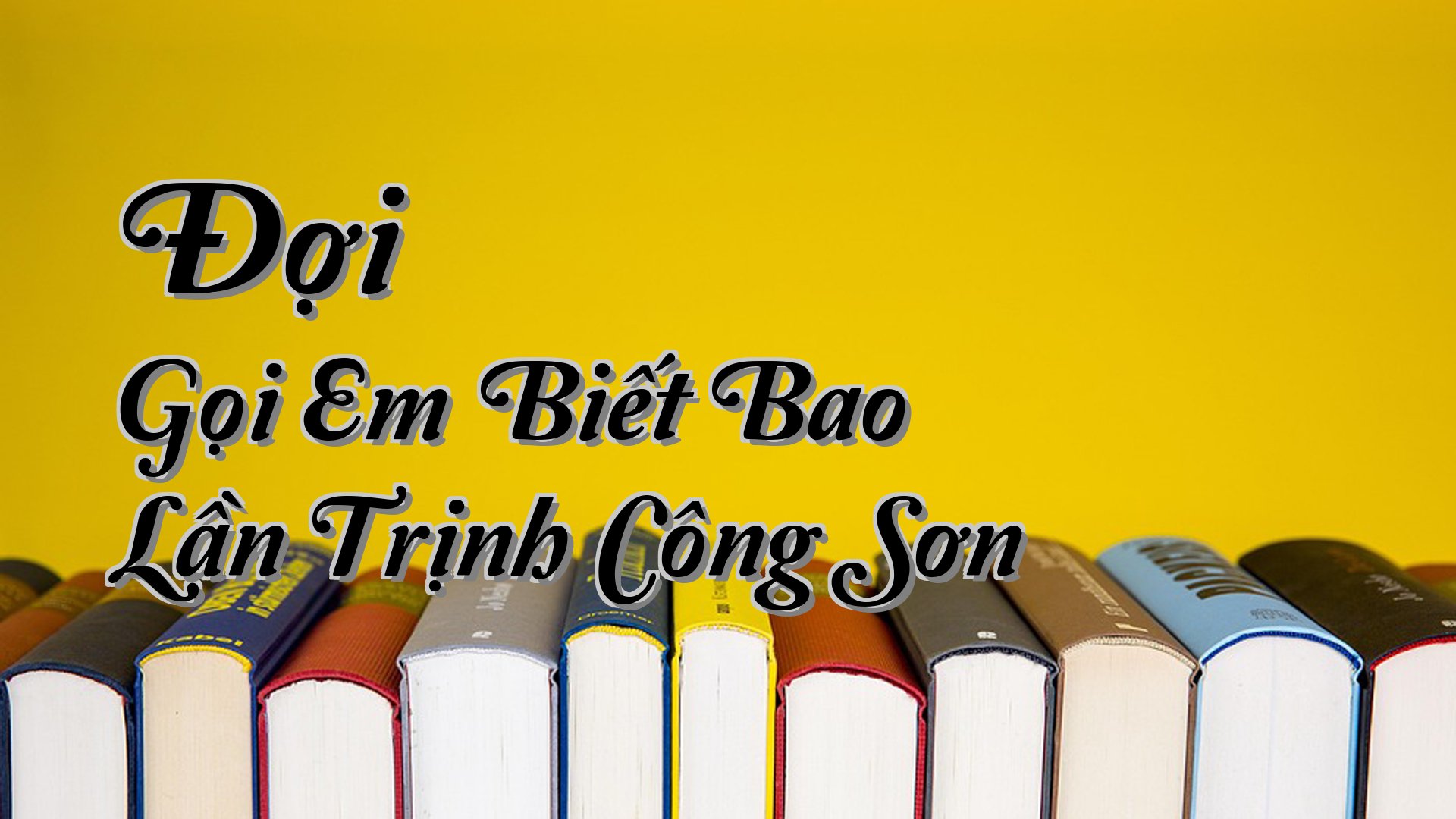 cover-Đợi Gọi Em Biết Bao Lần Trịnh Công Sơn
