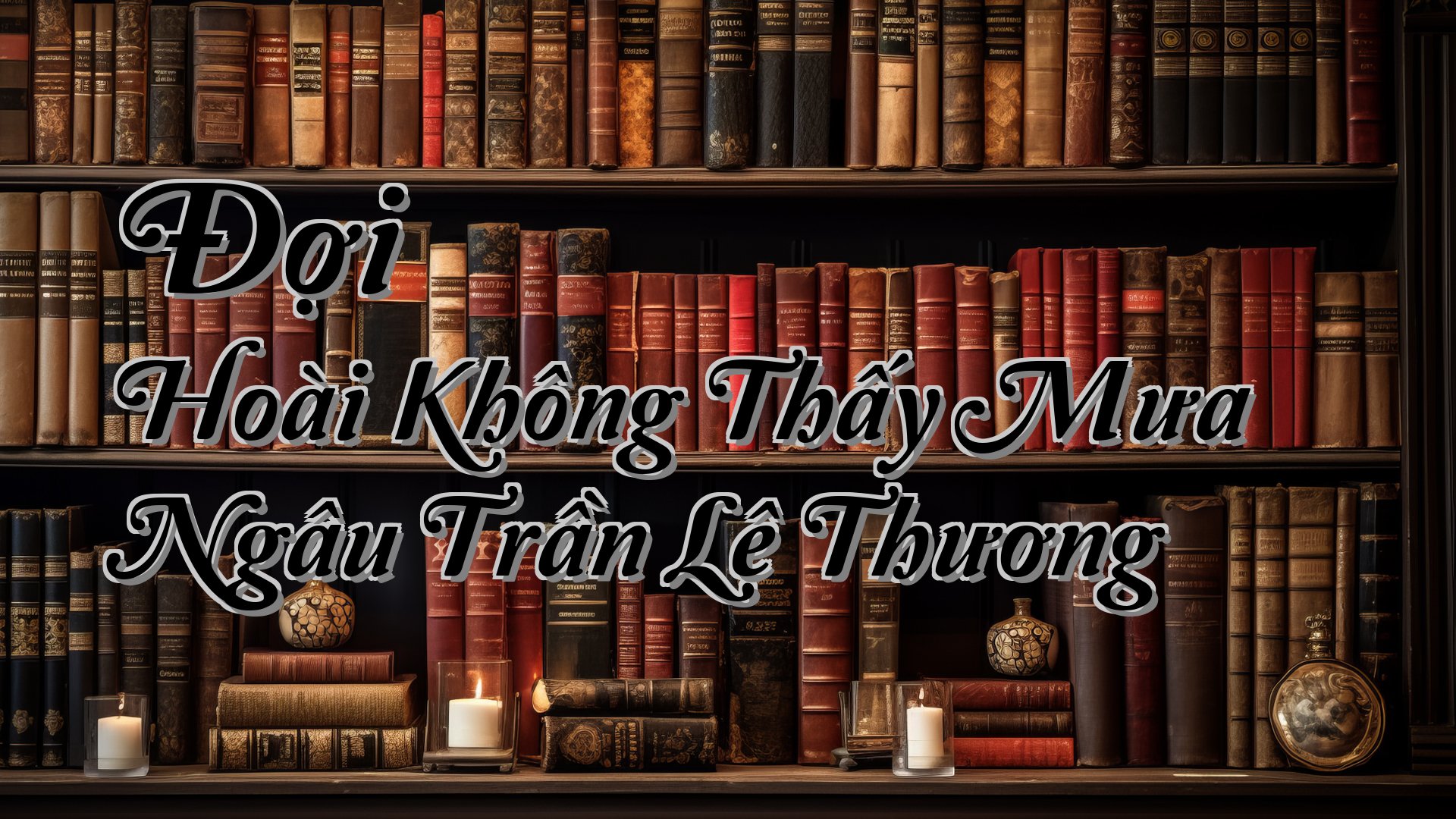 cover-Đợi Hoài Không Thấy Mưa Ngâu Trần Lê Thương