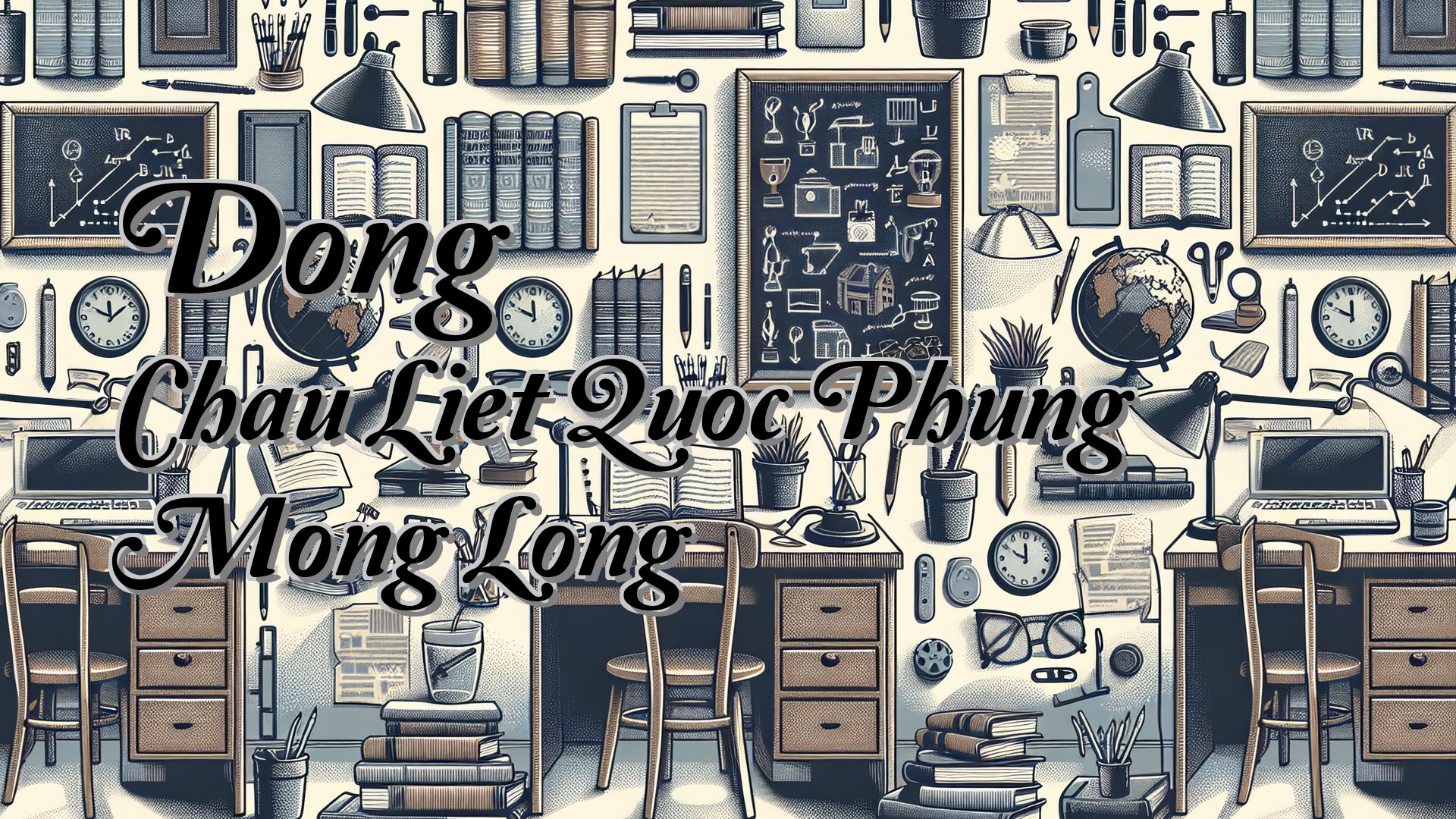 Cover image for Dong Chau Liet Quoc Phung Mong Long