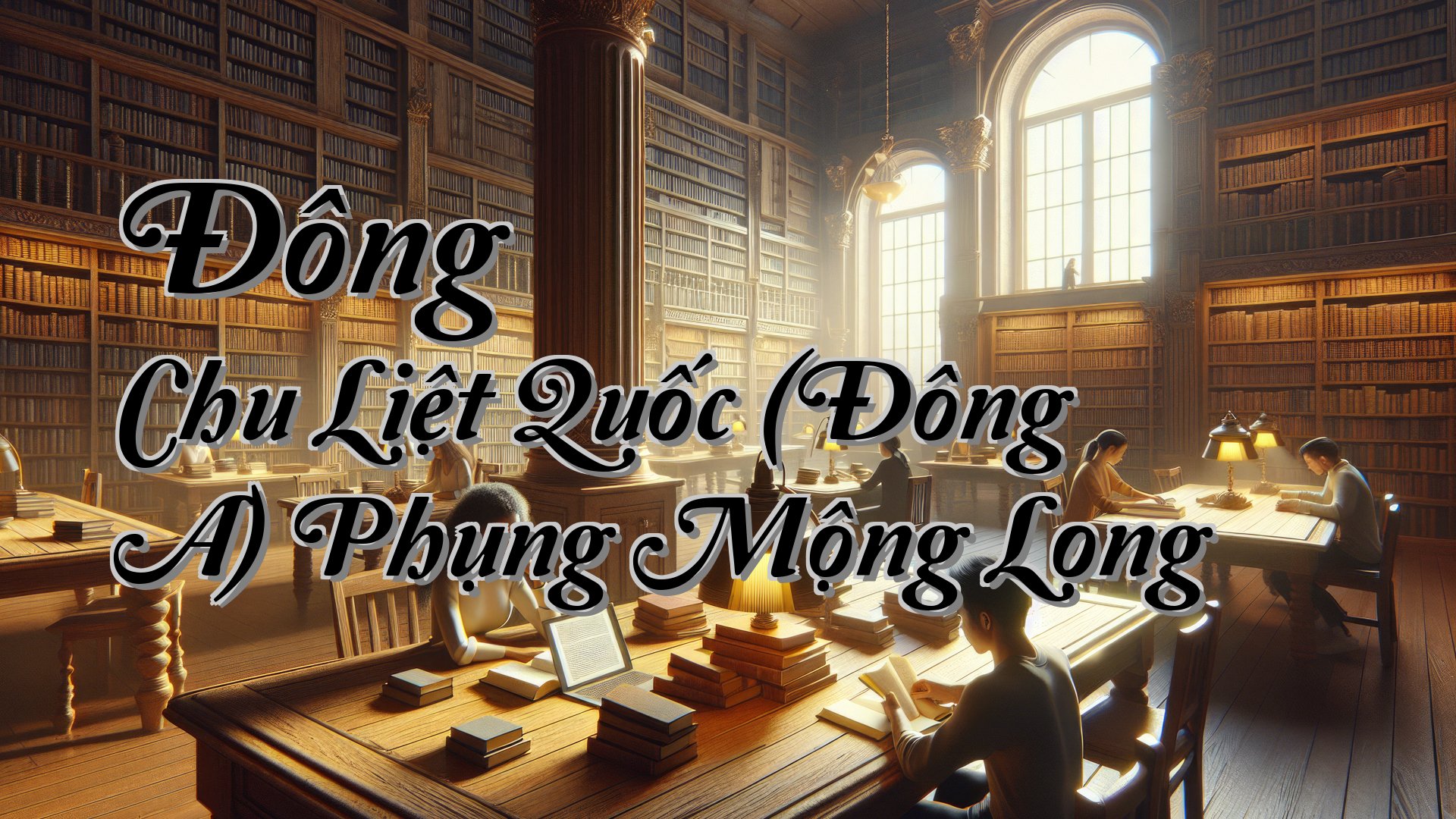 cover-Đông Chu Liệt Quốc (Đông A) Phụng Mộng Long