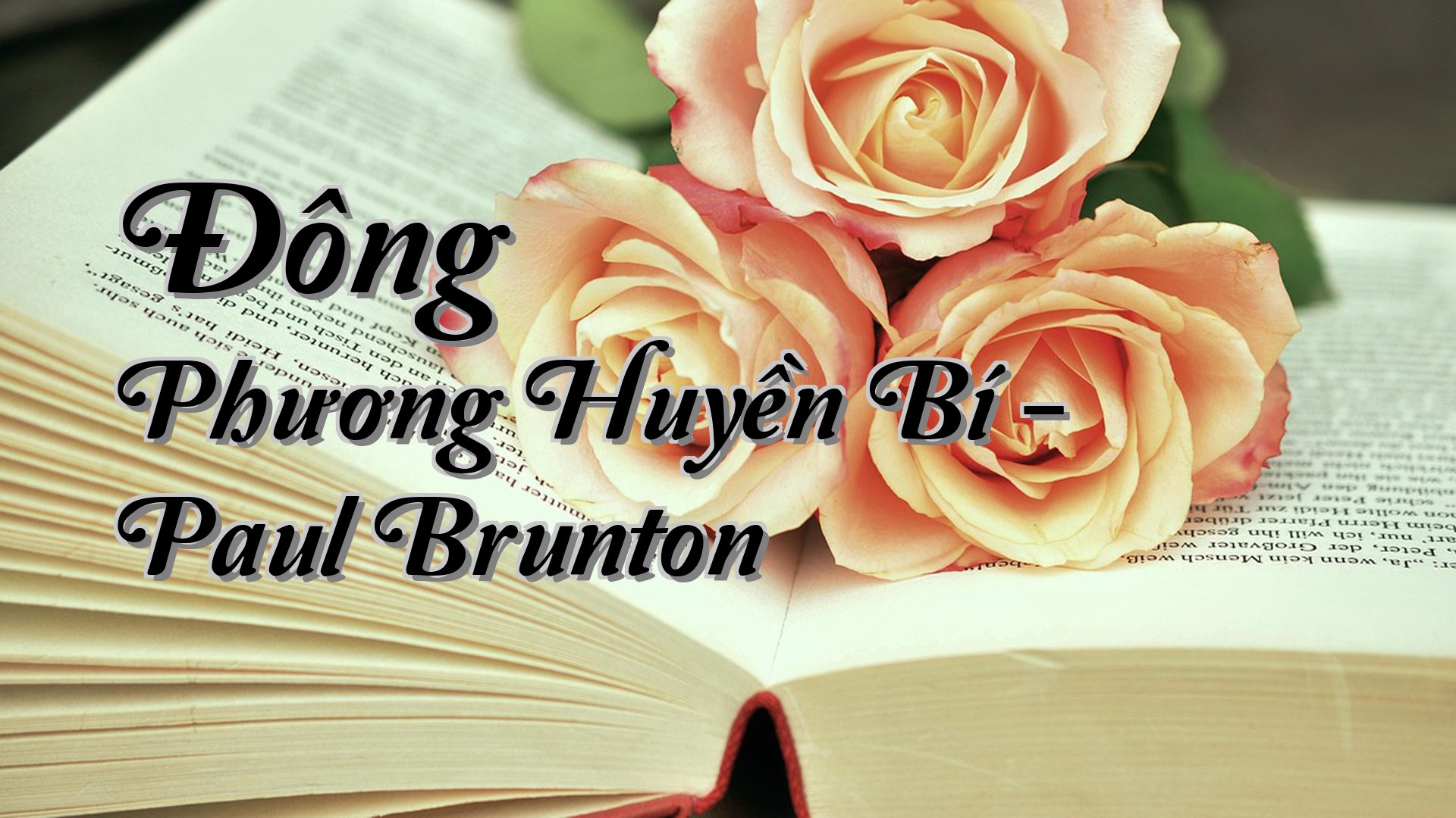 cover-Đông Phương Huyền Bí - Paul Brunton