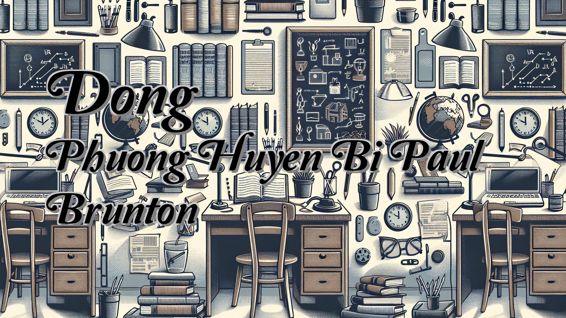 cover-Dong Phuong Huyen Bi Paul Brunton