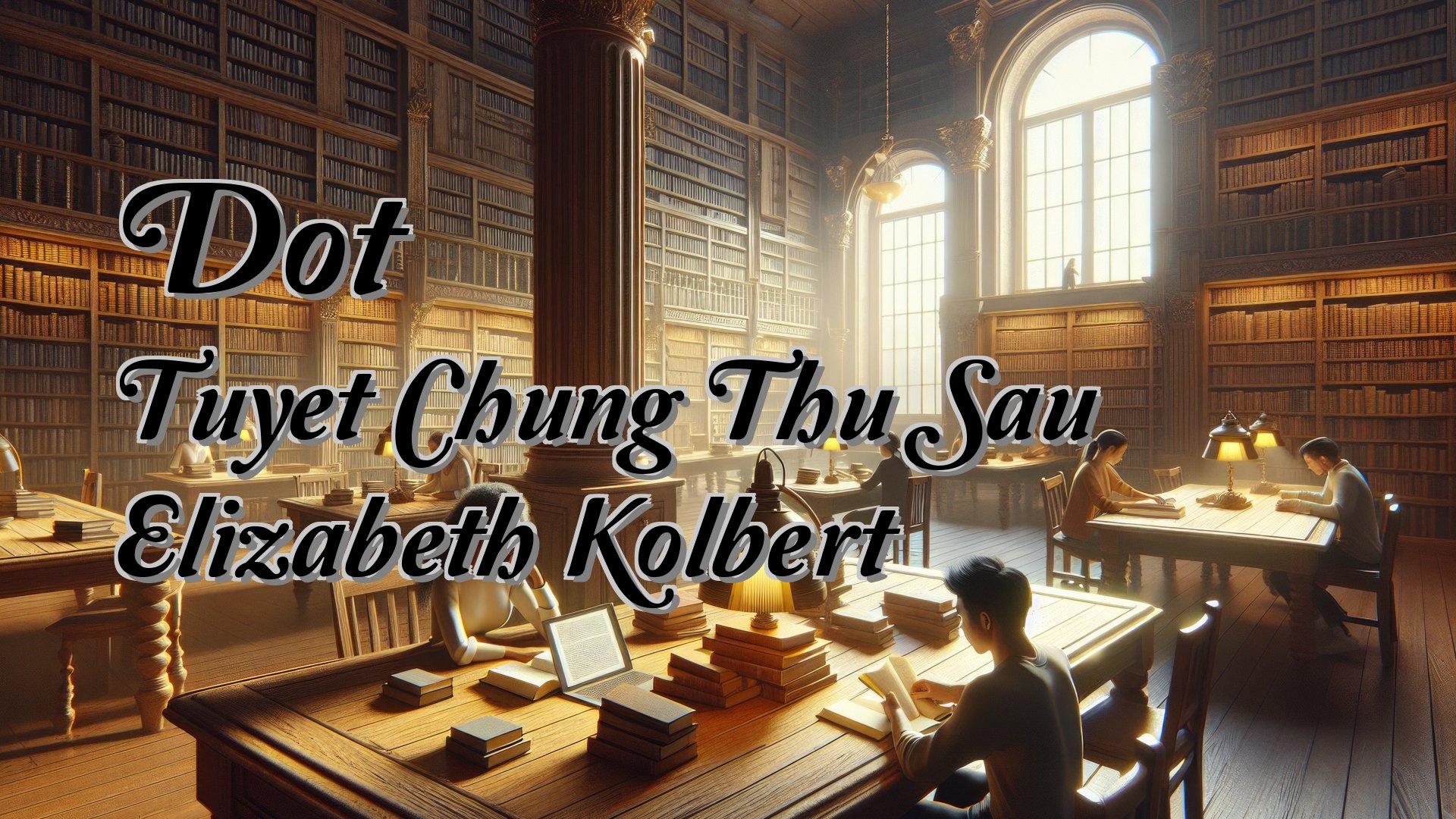 cover-Dot Tuyet Chung Thu Sau Elizabeth Kolbert