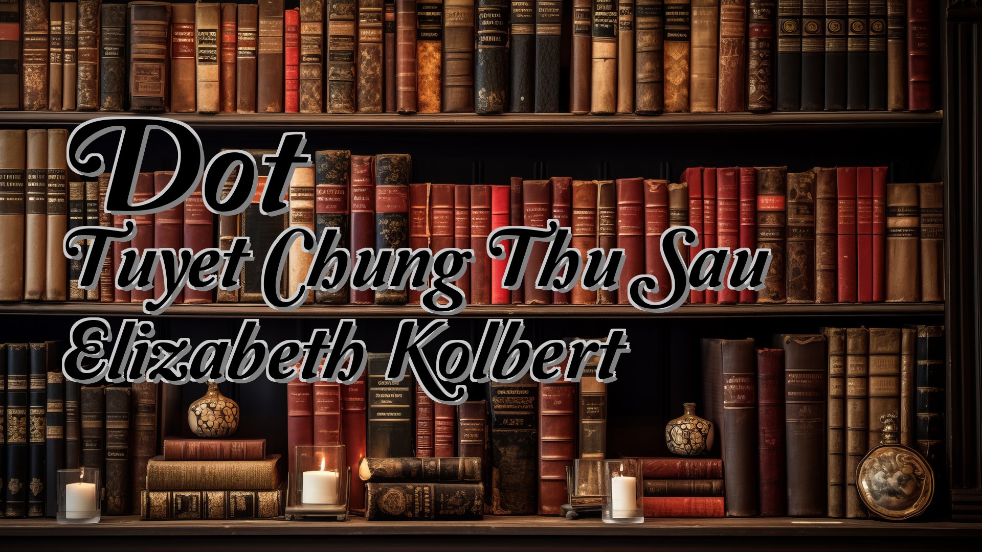 cover-Dot Tuyet Chung Thu Sau Elizabeth Kolbert