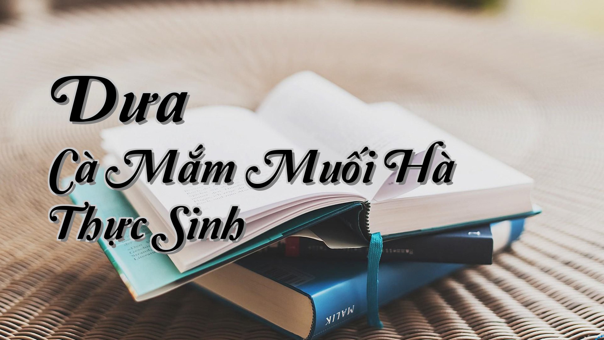 cover-Dưa Cà Mắm Muối Hà Thực Sinh